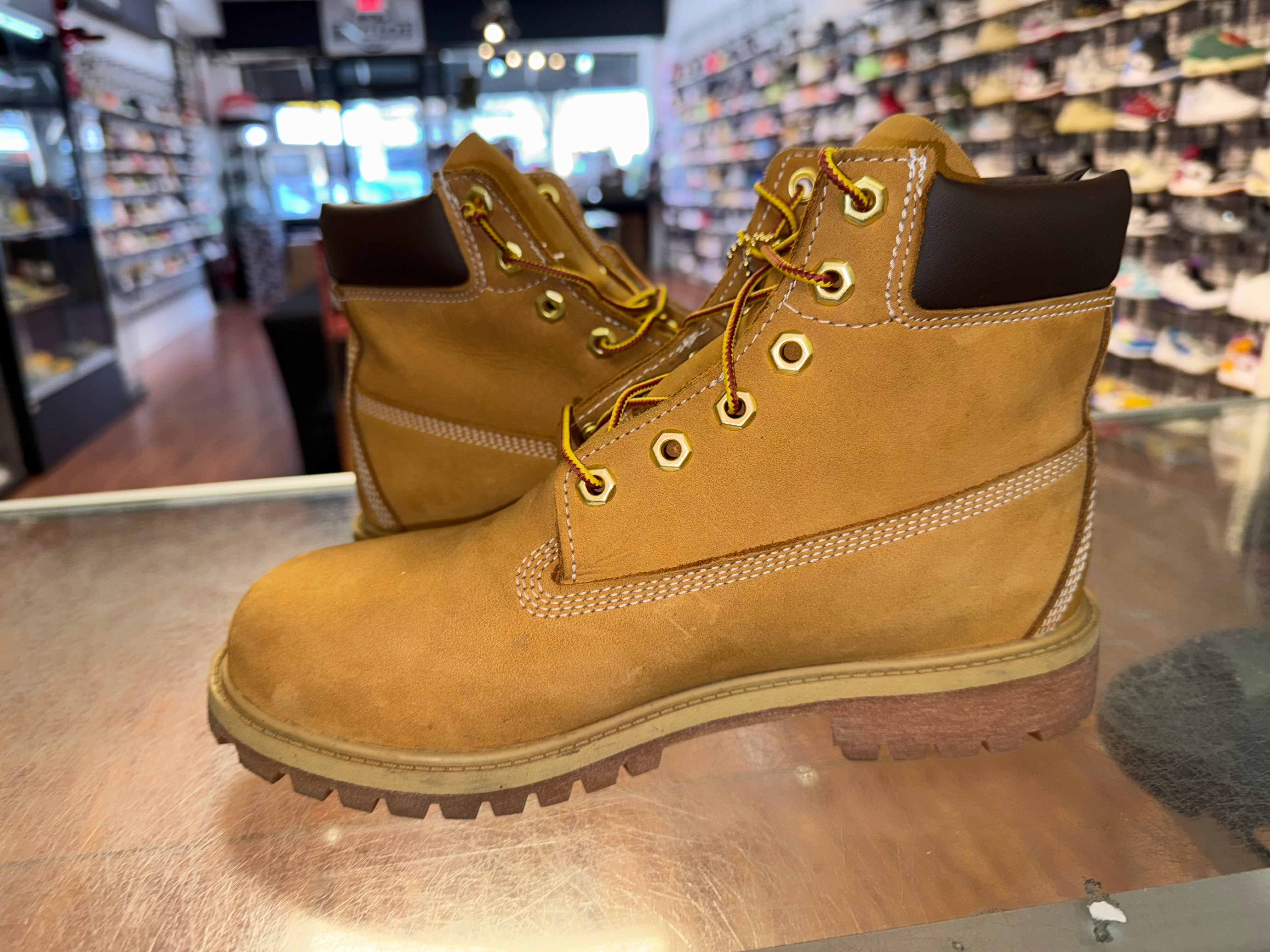 Size 7 Timberland Premium 6-Inch Boot “Wheat”