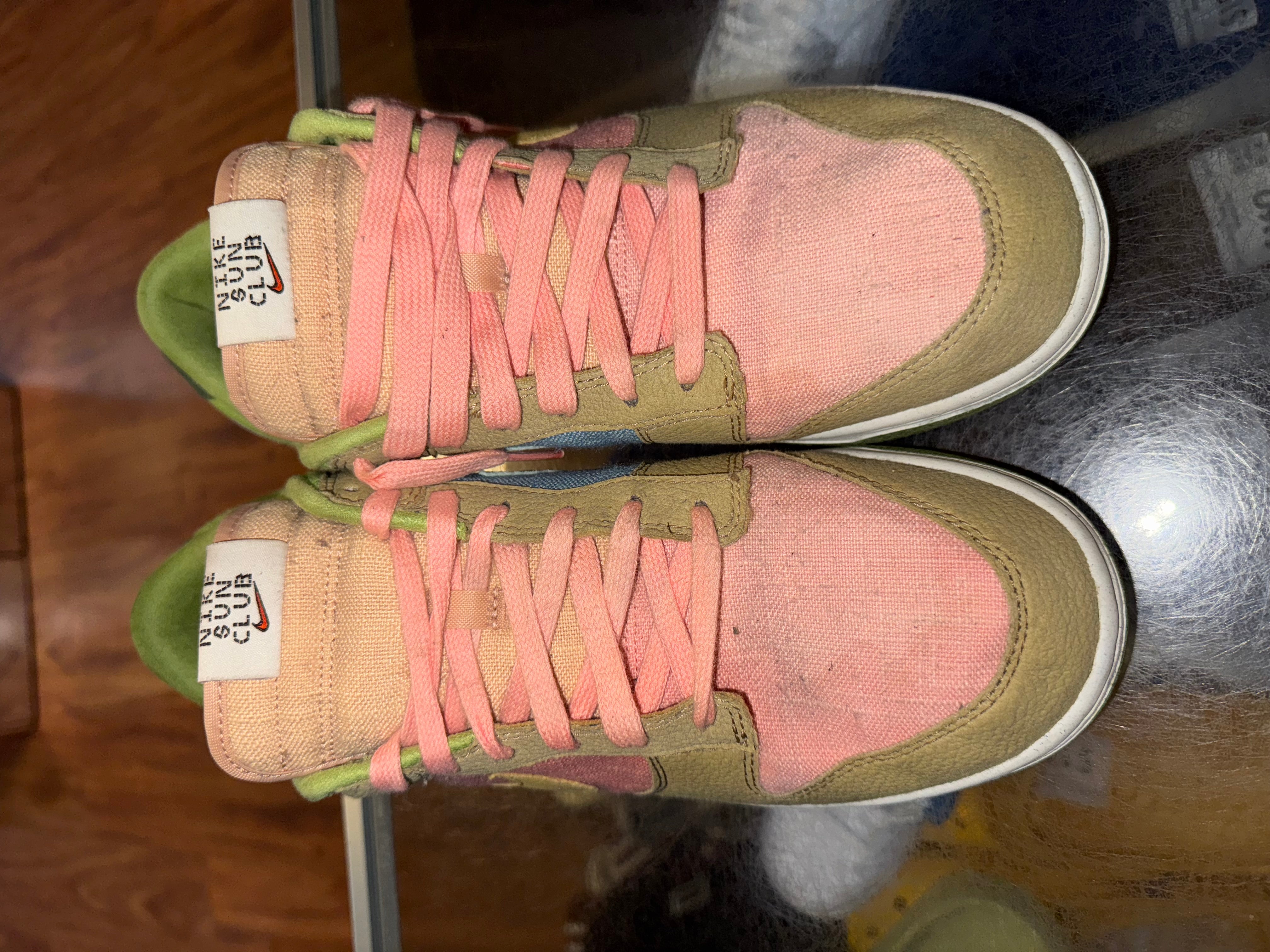 Size 10.5 Dunk Low "Sun Club"