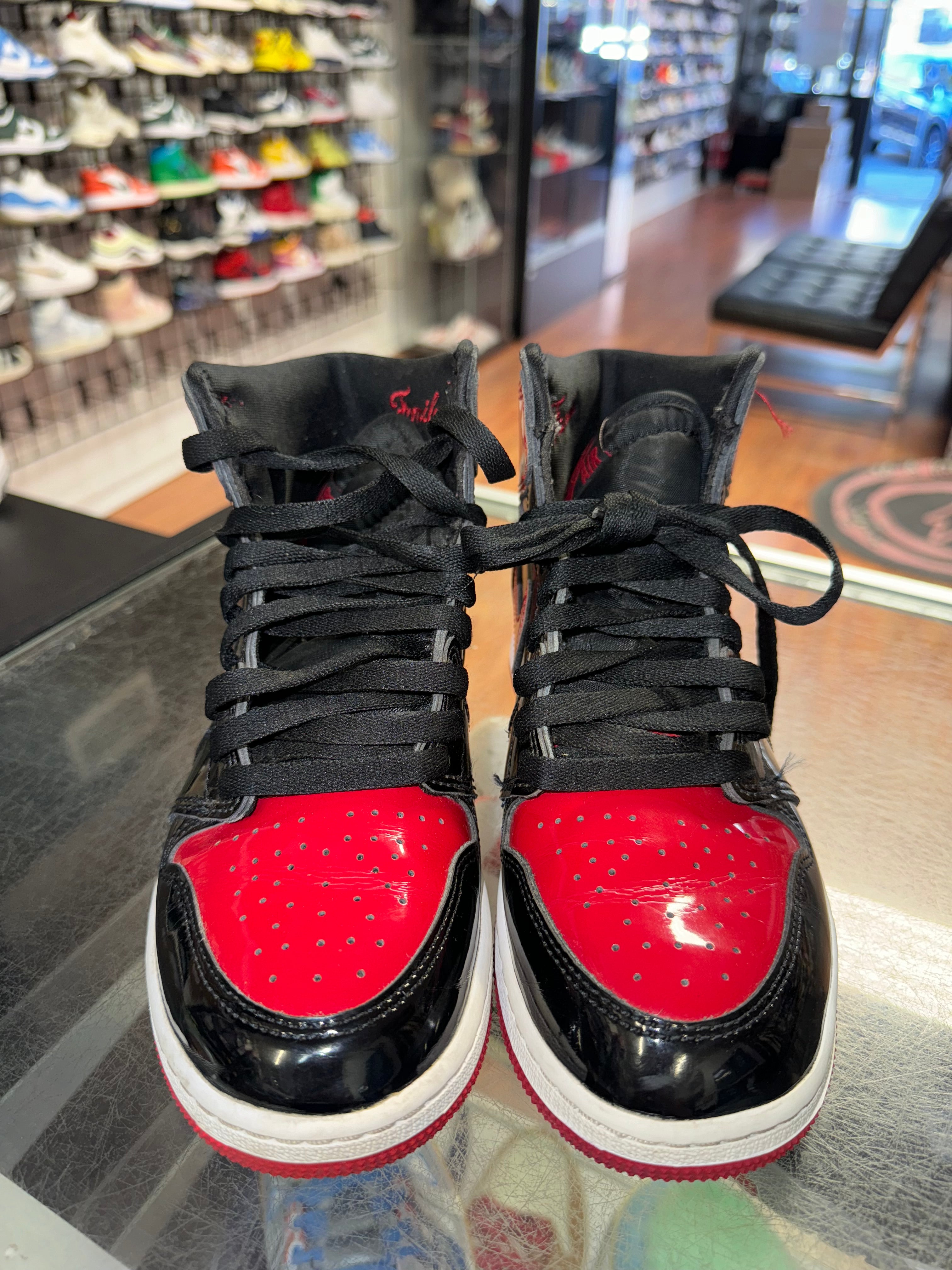 Size 5.5y Air Jordan 1 "Patent Bred"