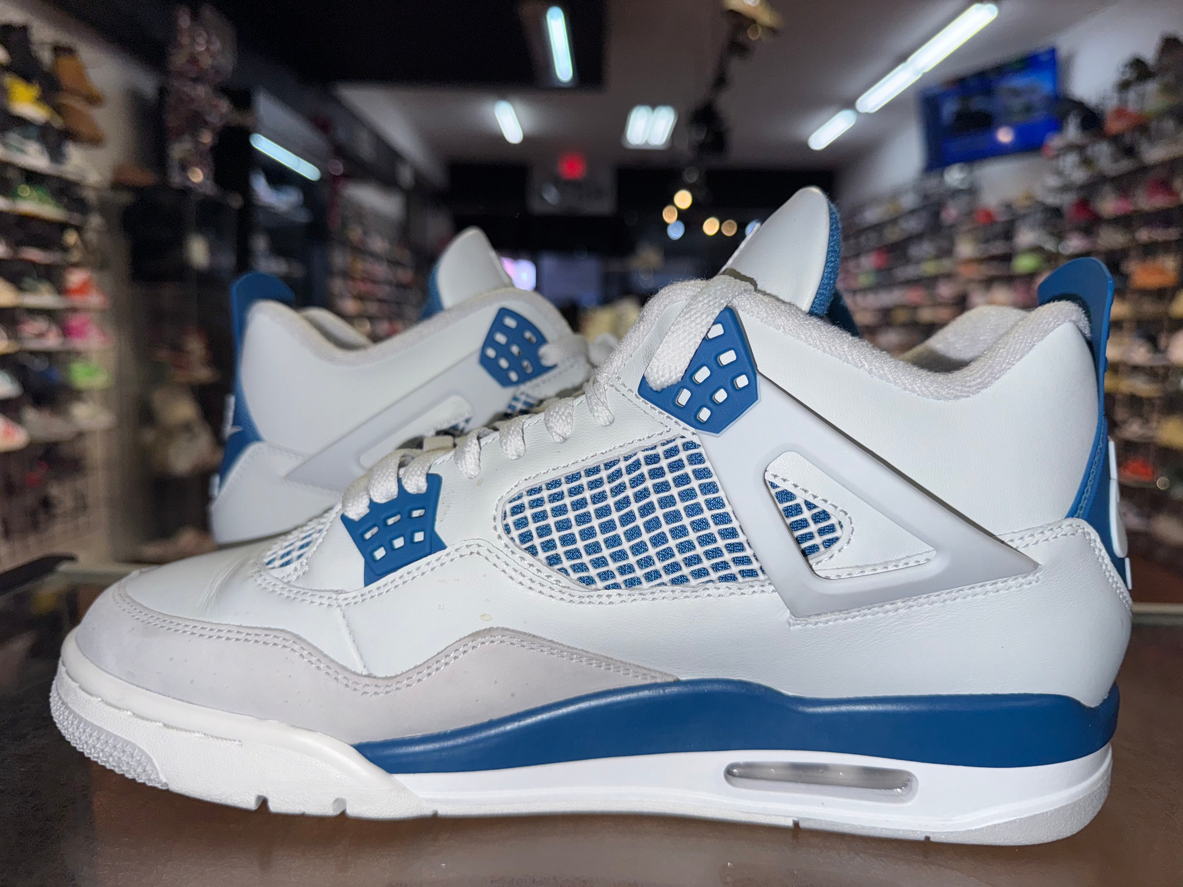 Size 11.5 Air Jordan 4 "Military Blue"