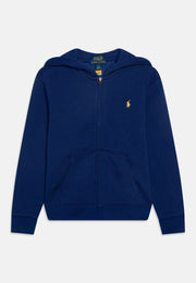 Size M Polo Classic Zip Up “Blue/Yellow” Brand New