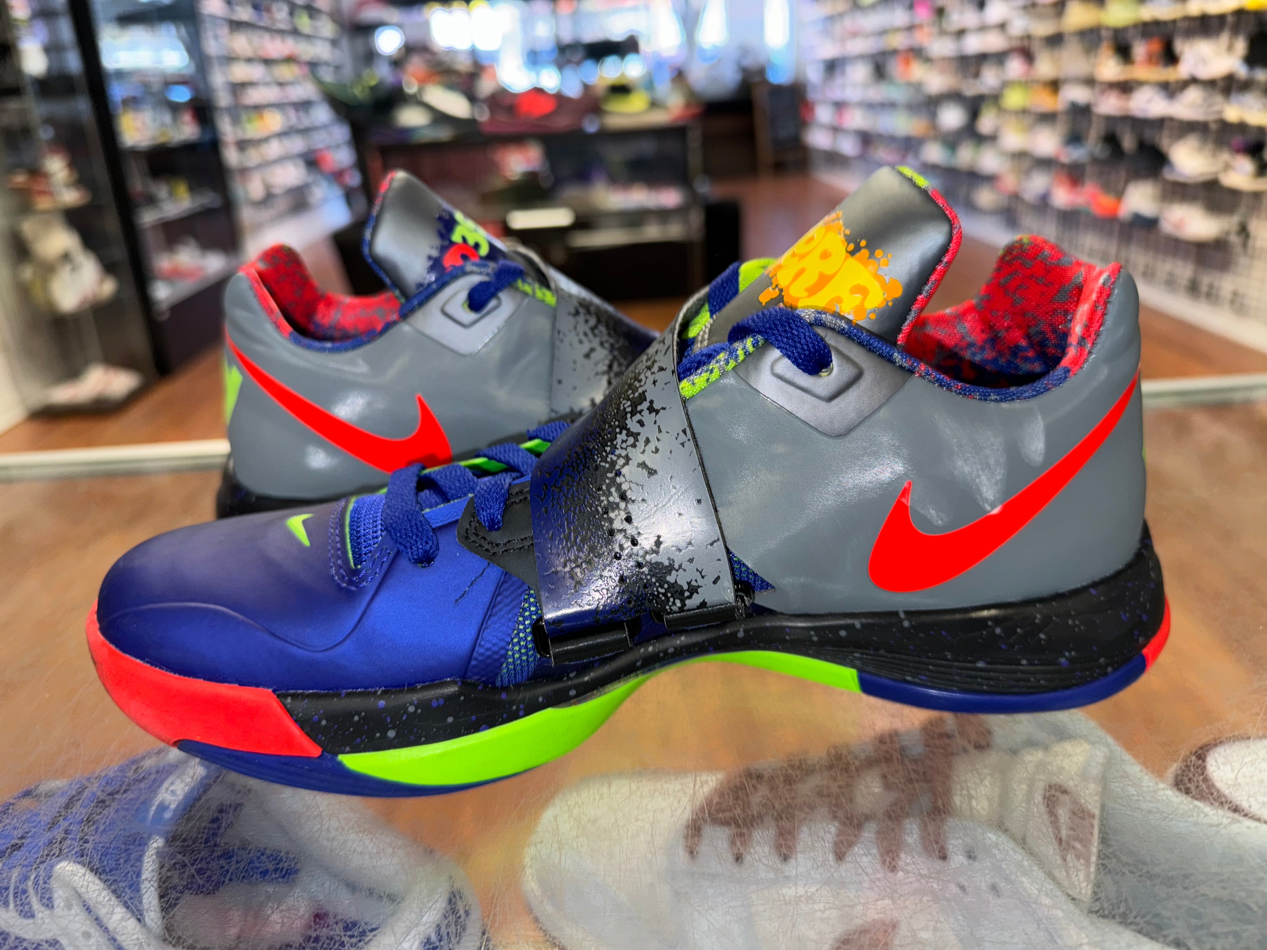 Size 7 Nike KD 4 “Nerf”