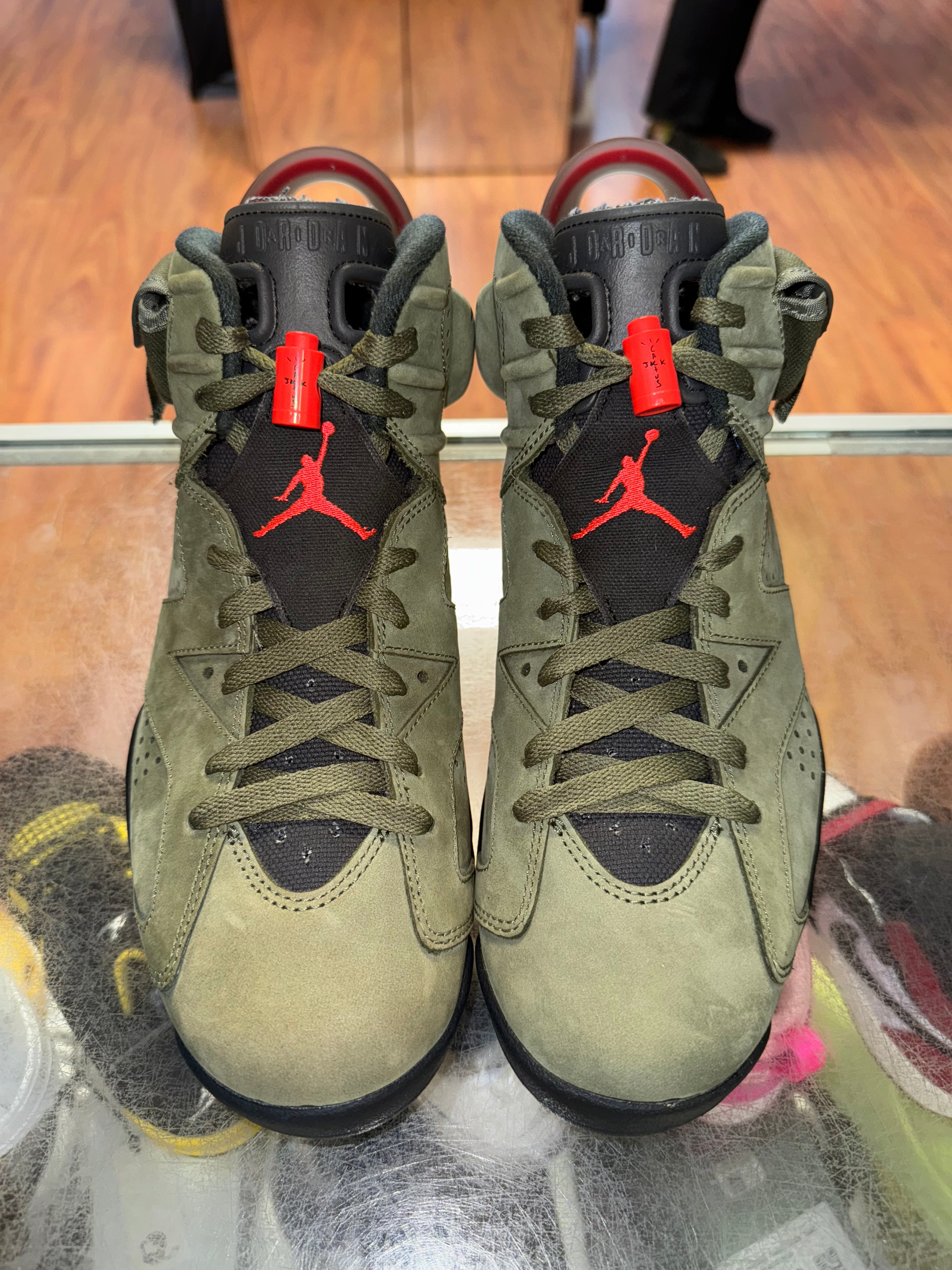 Size 8.5 Air Jordan 6 “Travis Scott” Brand New