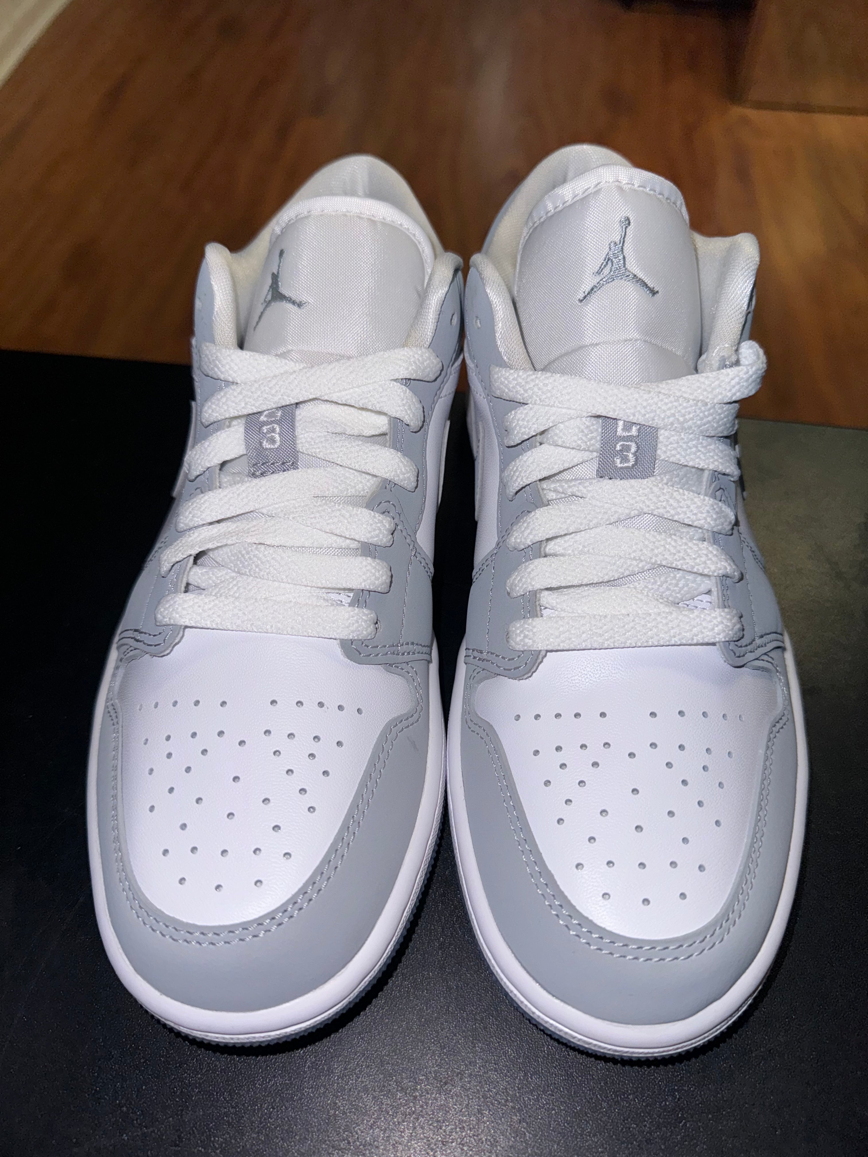 Size 7.5 (9W) Air Jordan 1 Low “Wolf Grey” Brand New