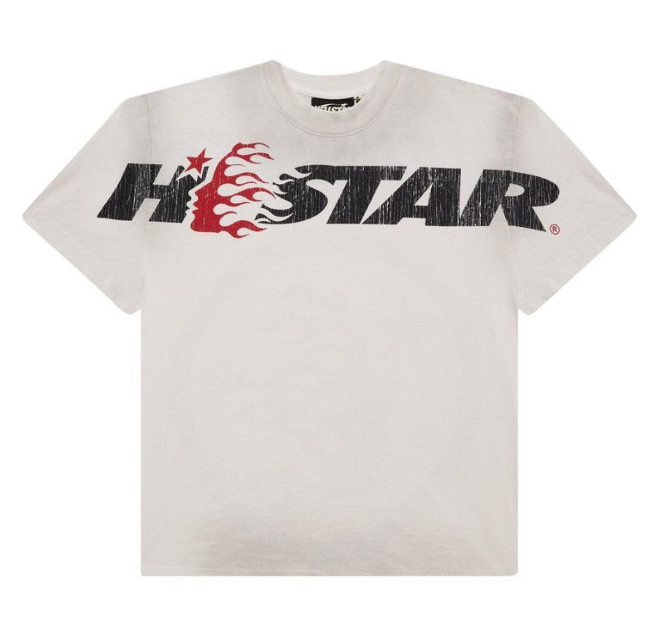 Large Hellstar Studio Cartoon Logo T-Shirt "Red" Brand New