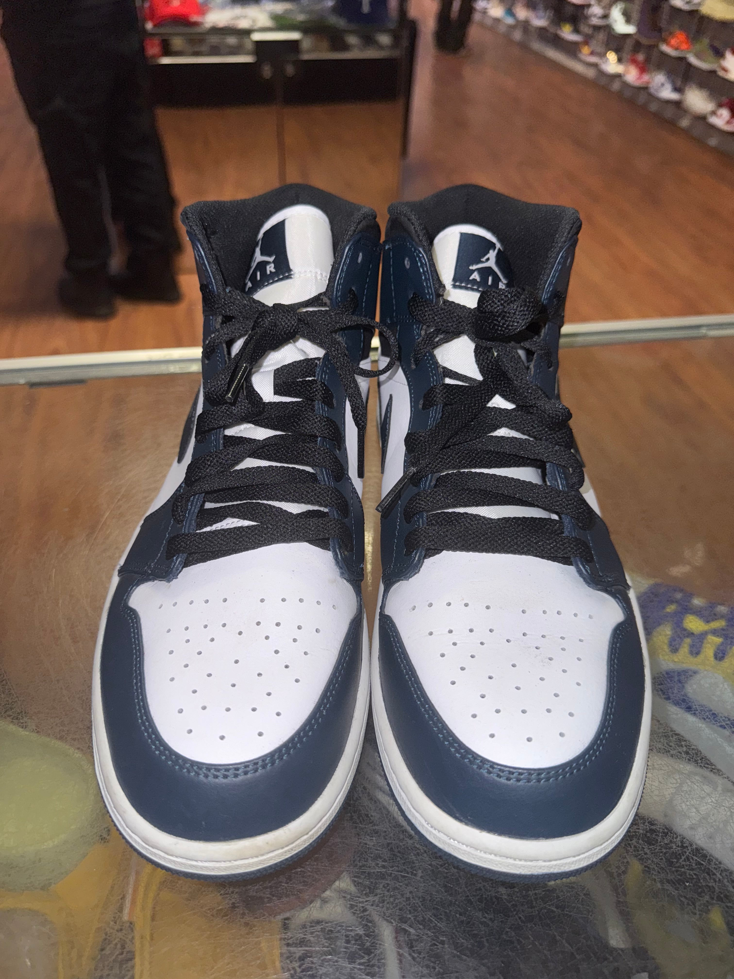 Size 11.5 Air Jordan 1 Mid "Armory Navy"