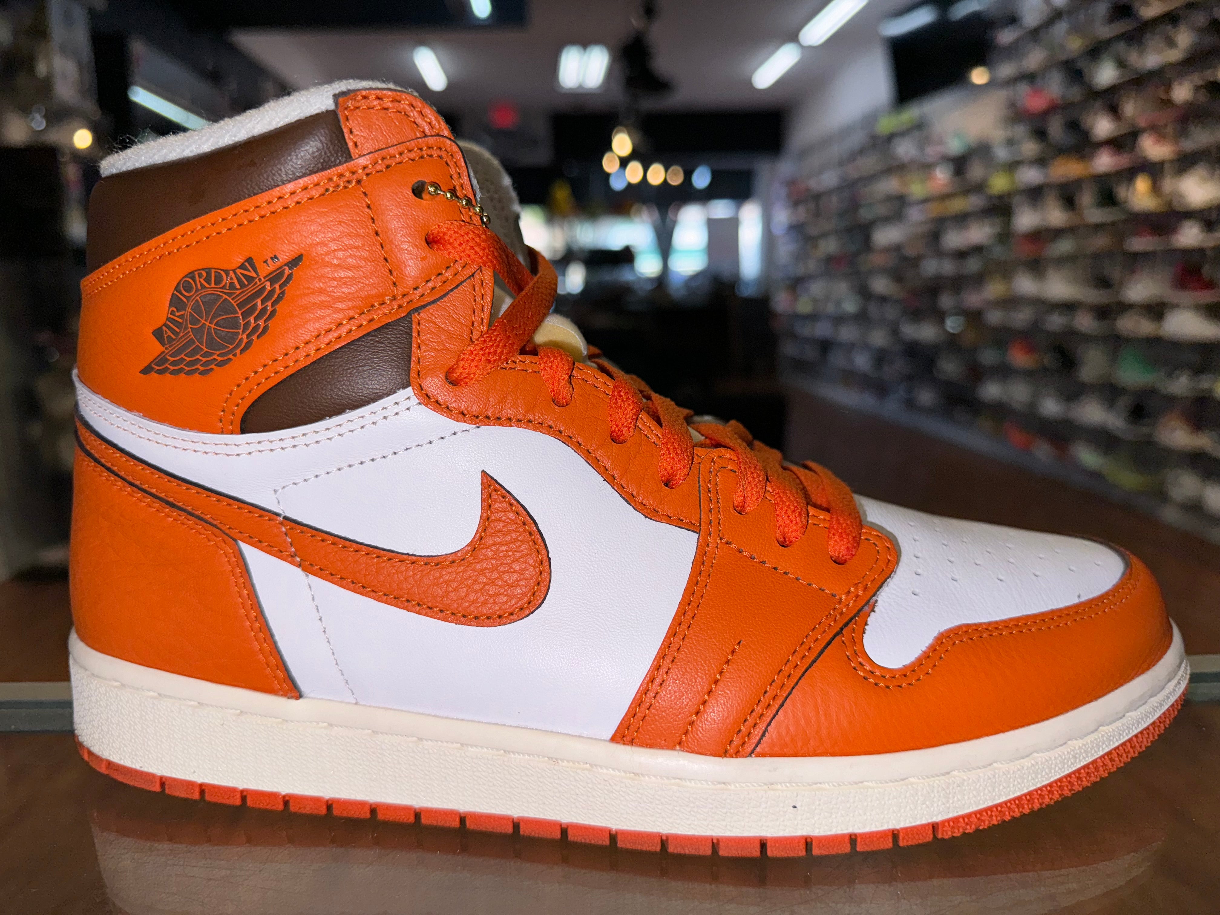 Size 9.5 (11W) Air Jordan 1 “Starfish”