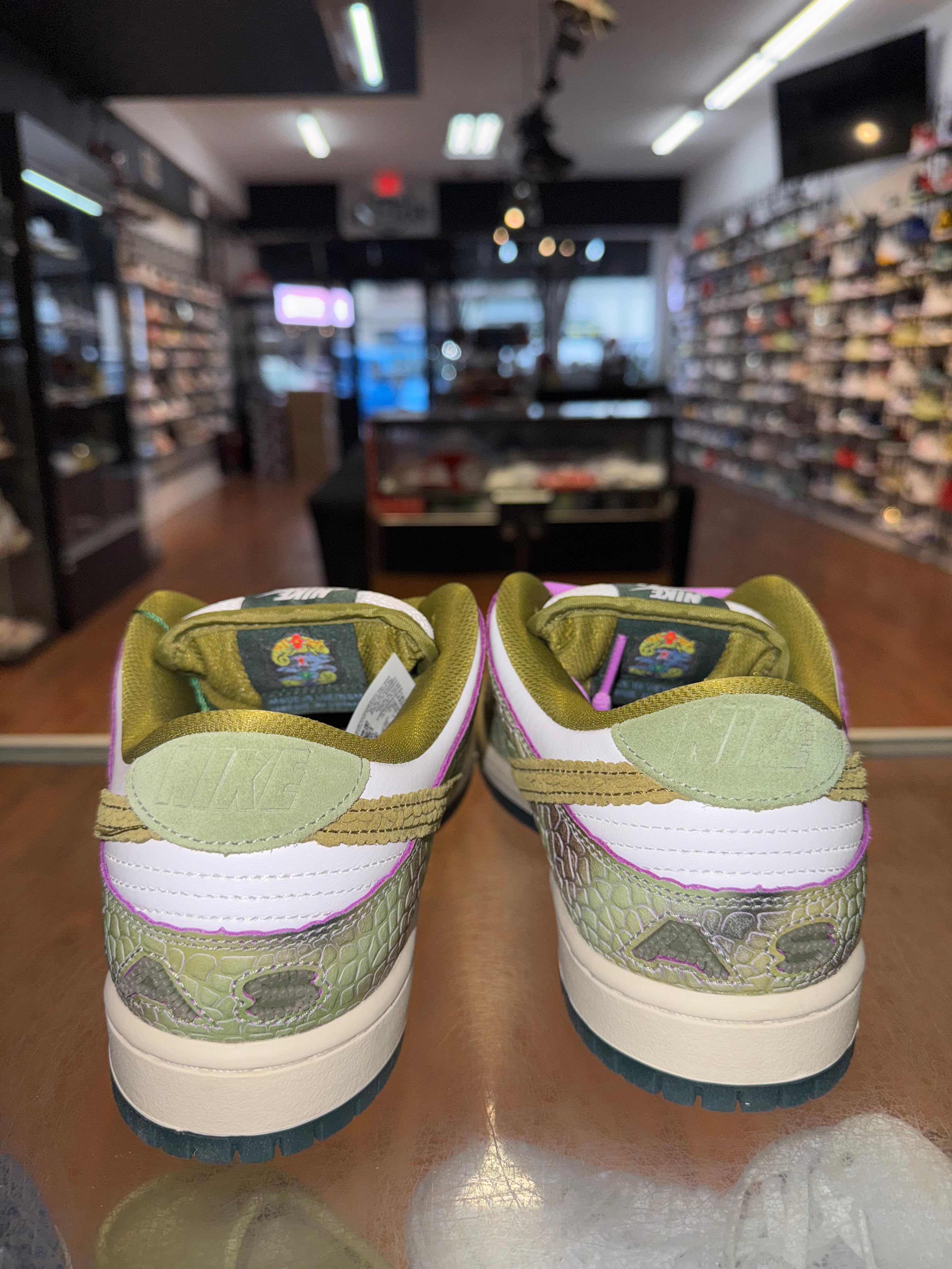 Size 9 Dunk Low SB “Chameleon” Brand New