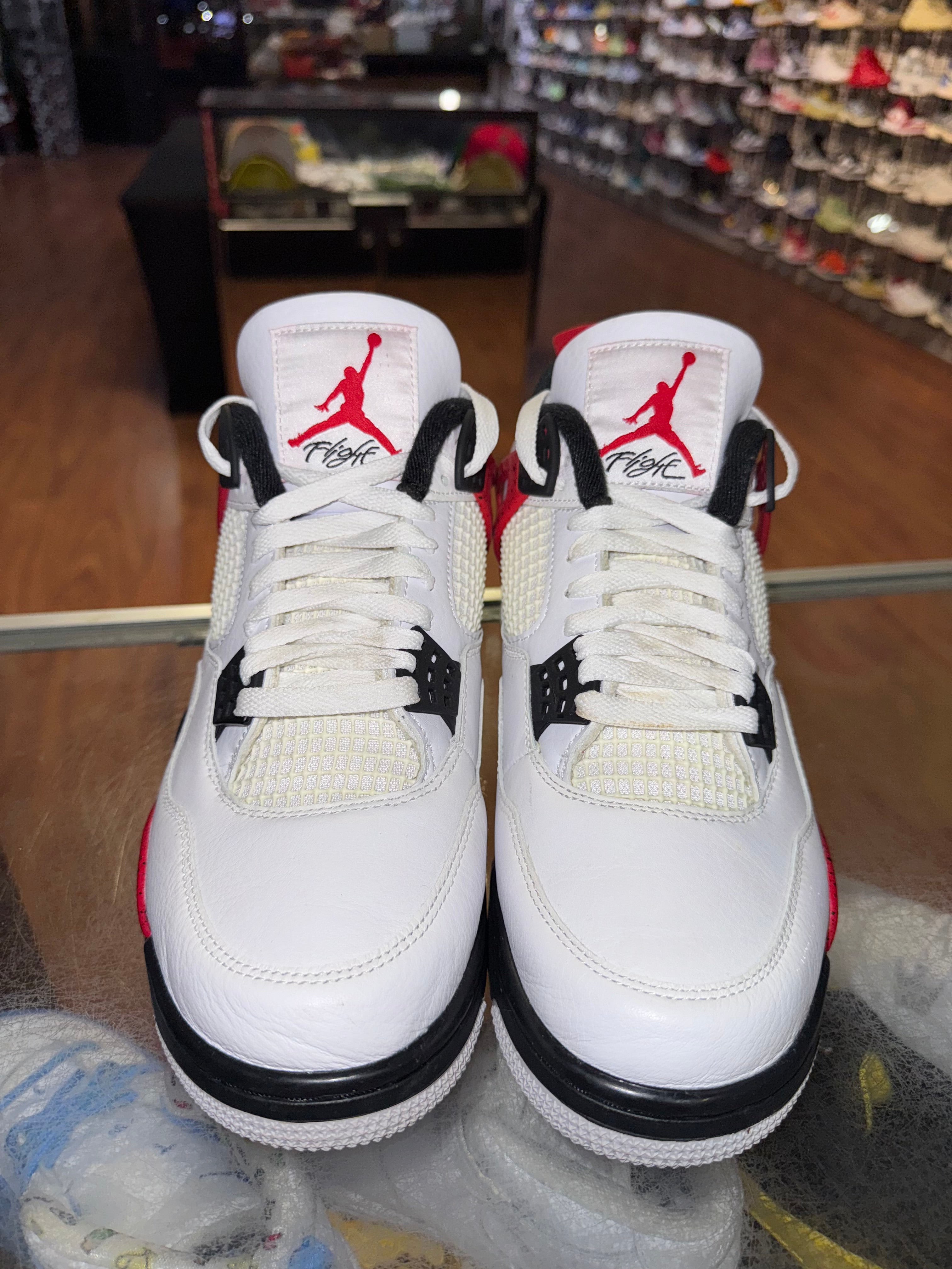 Size 9.5 Air Jordan 4 "Red Cement"