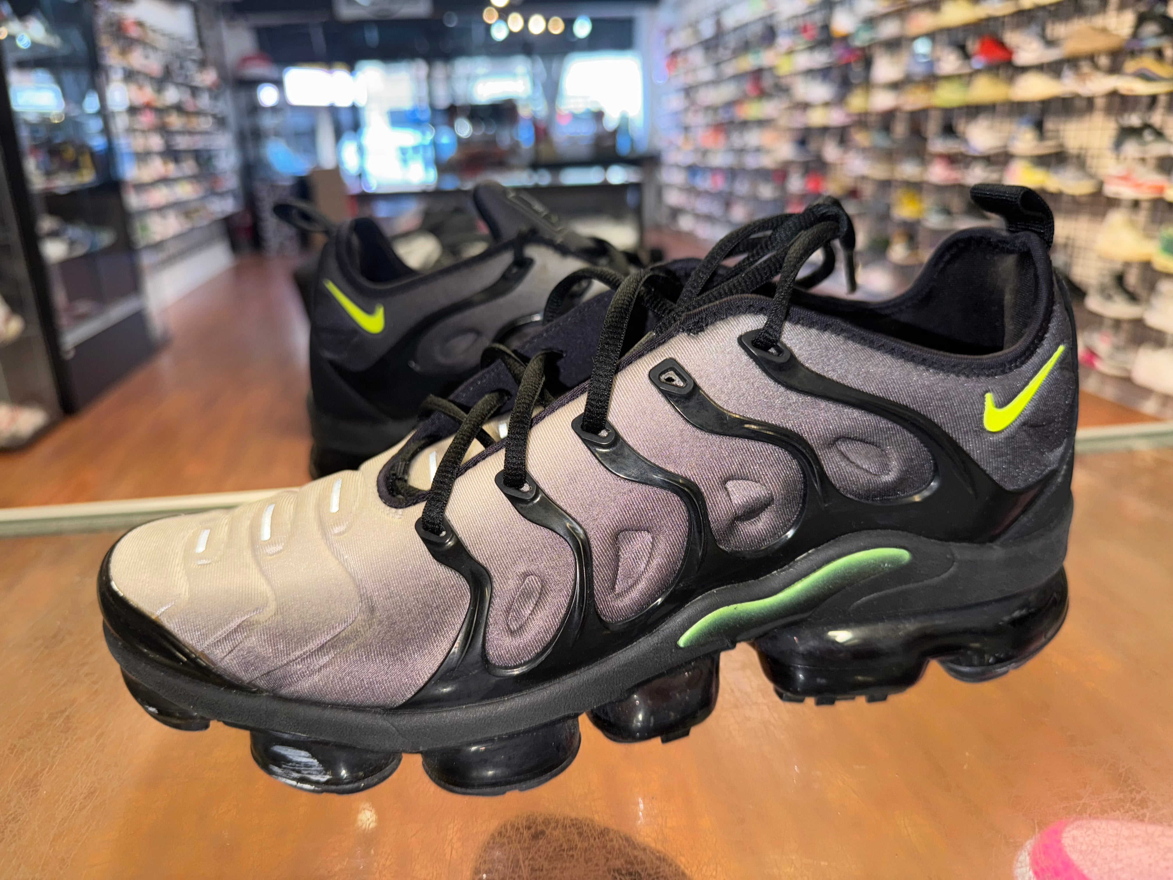 Size 10 Air Vapormax Plus "Black Volt"