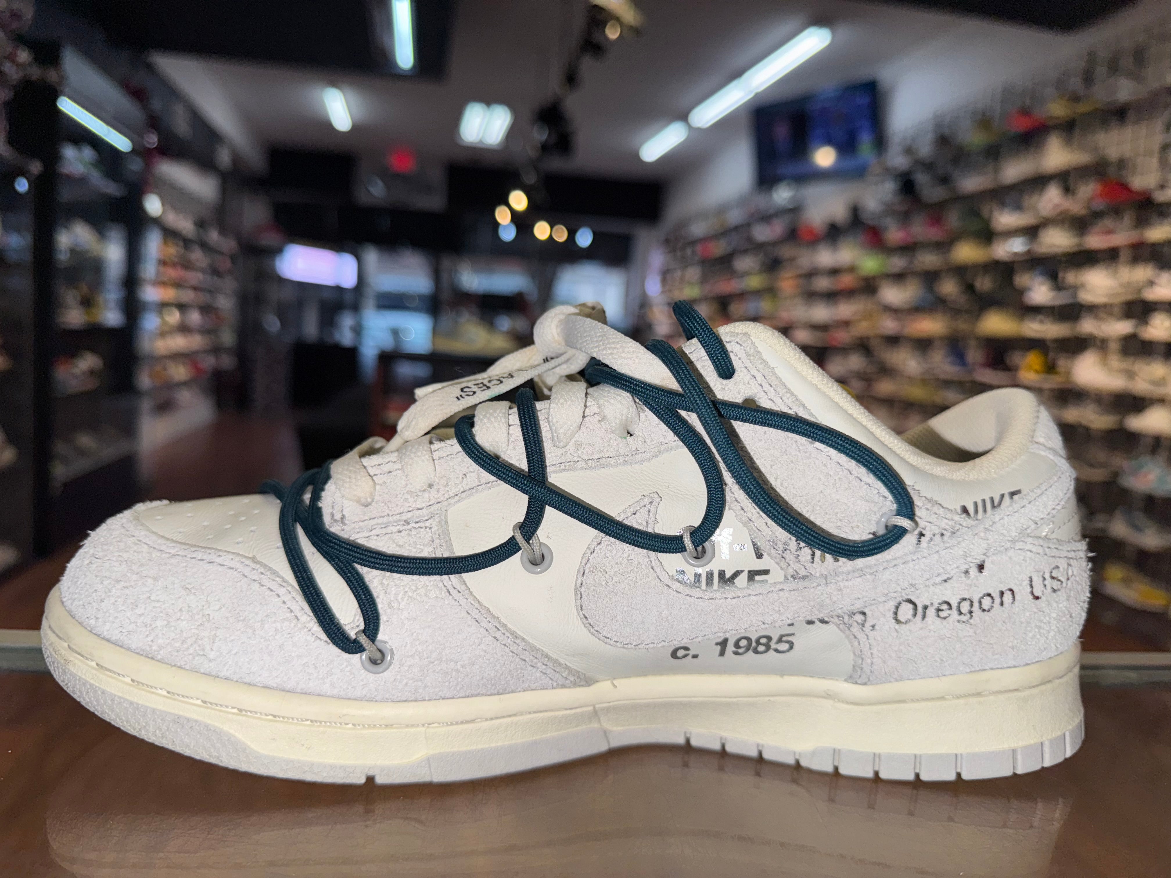 Size 9.5 Dunk Low Off White "Lot 16"