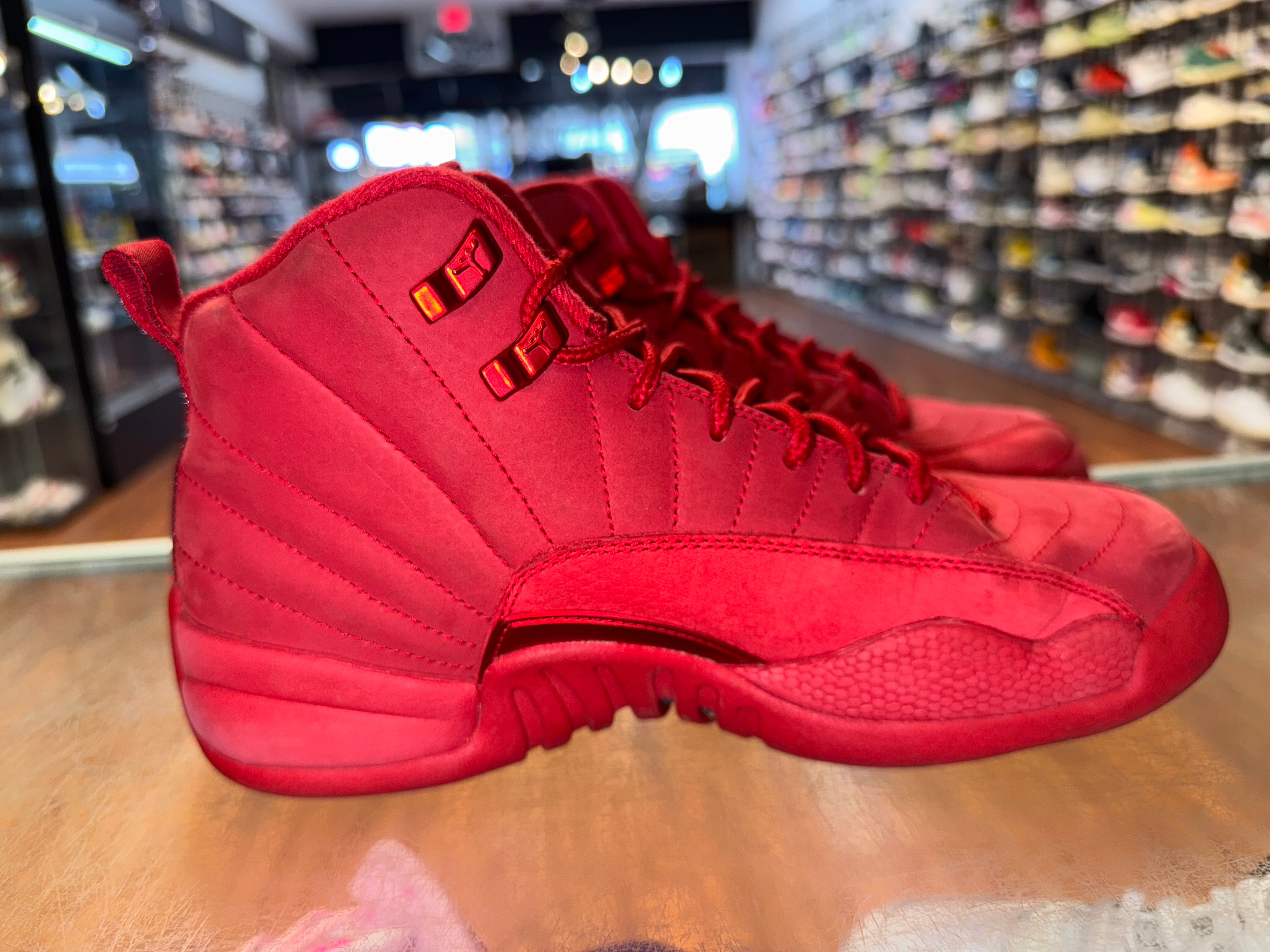 Size 7y Air Jordan 12 “Gym Red”