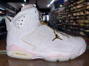 Size 8.5 (10W) Air Jordan 6 “Gold Hoops”