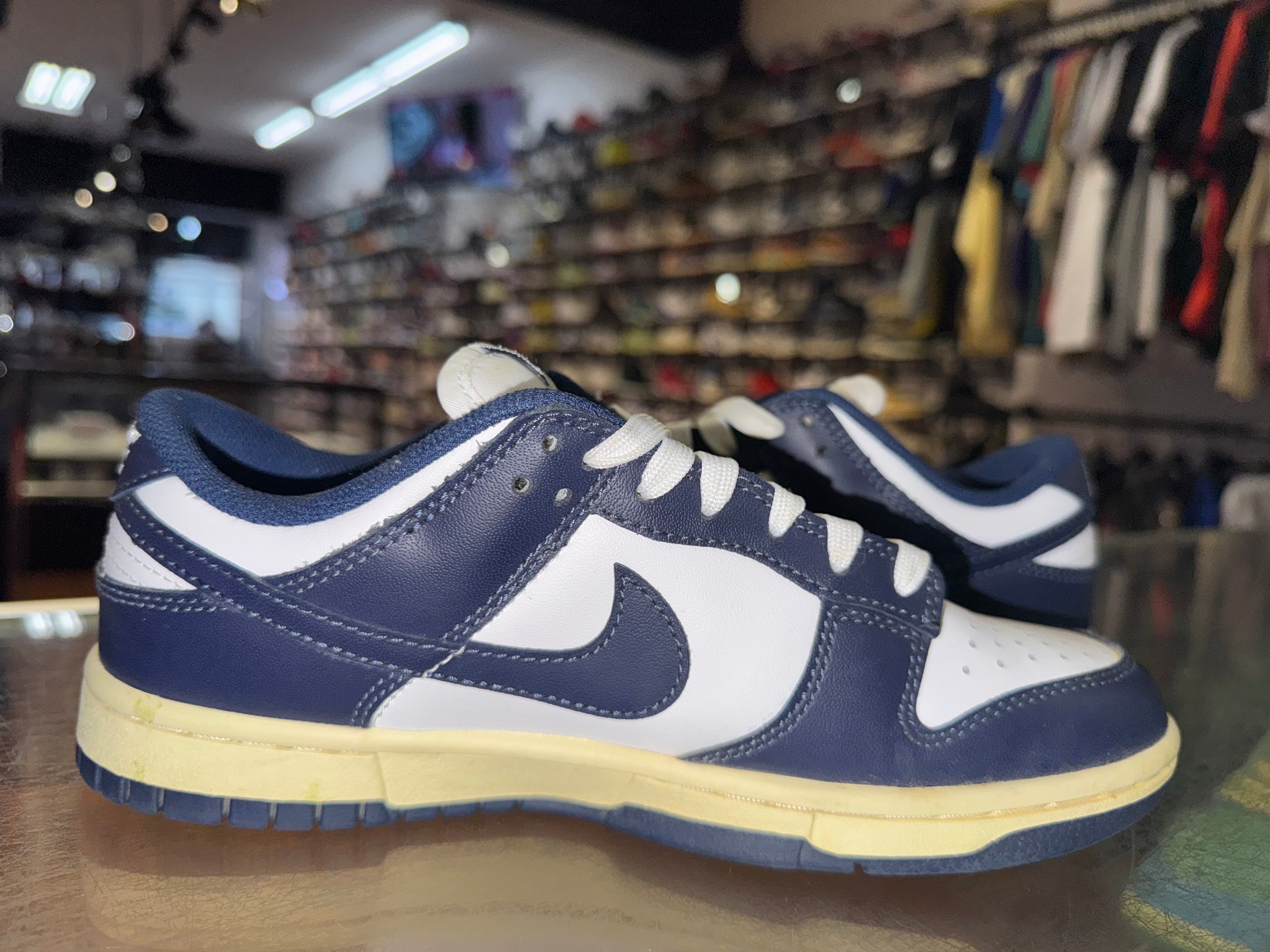 Size 6 (7.5W) Dunk Low "Vintage Navy"