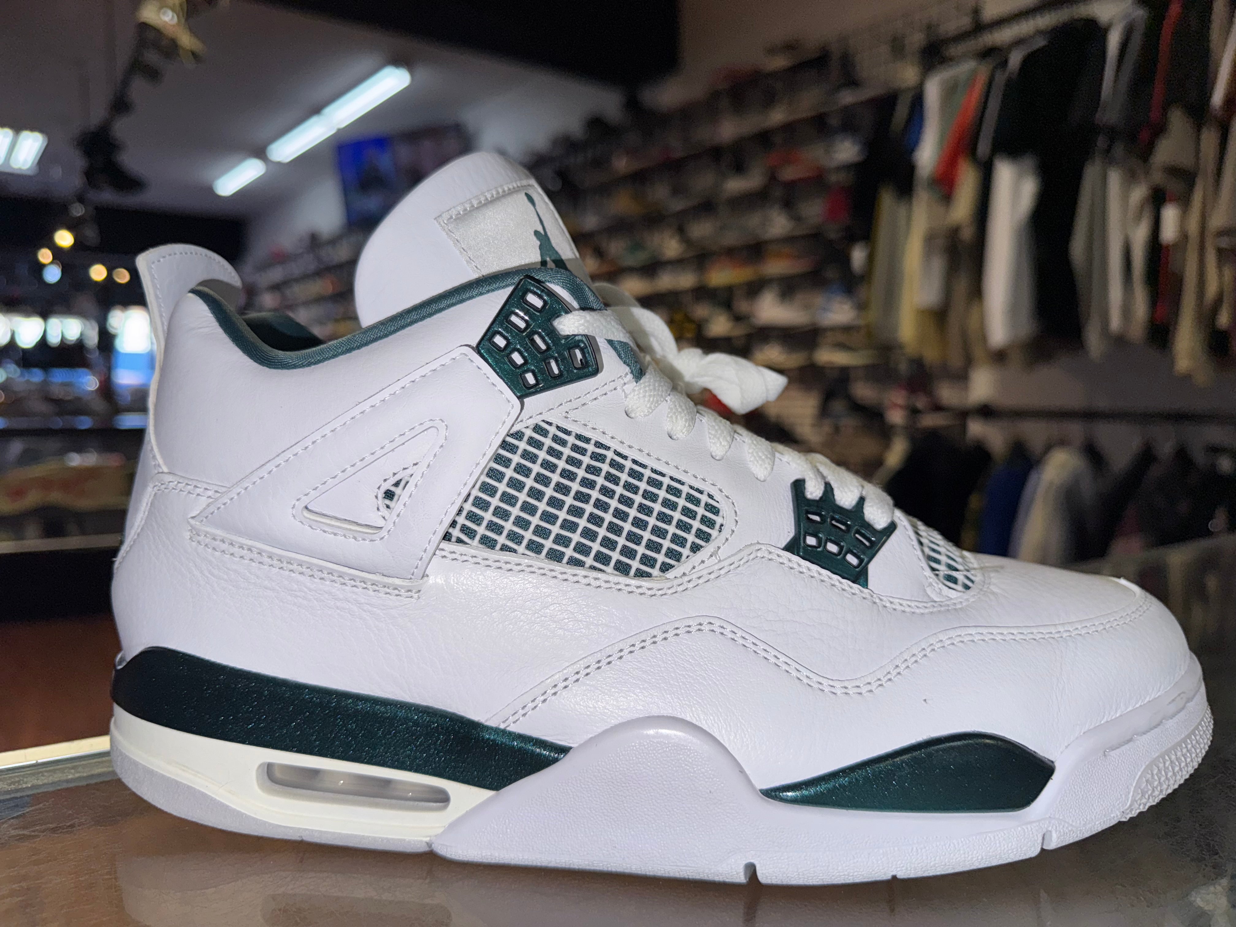 Size 11.5 Air Jordan 4 "Oxidized Green"