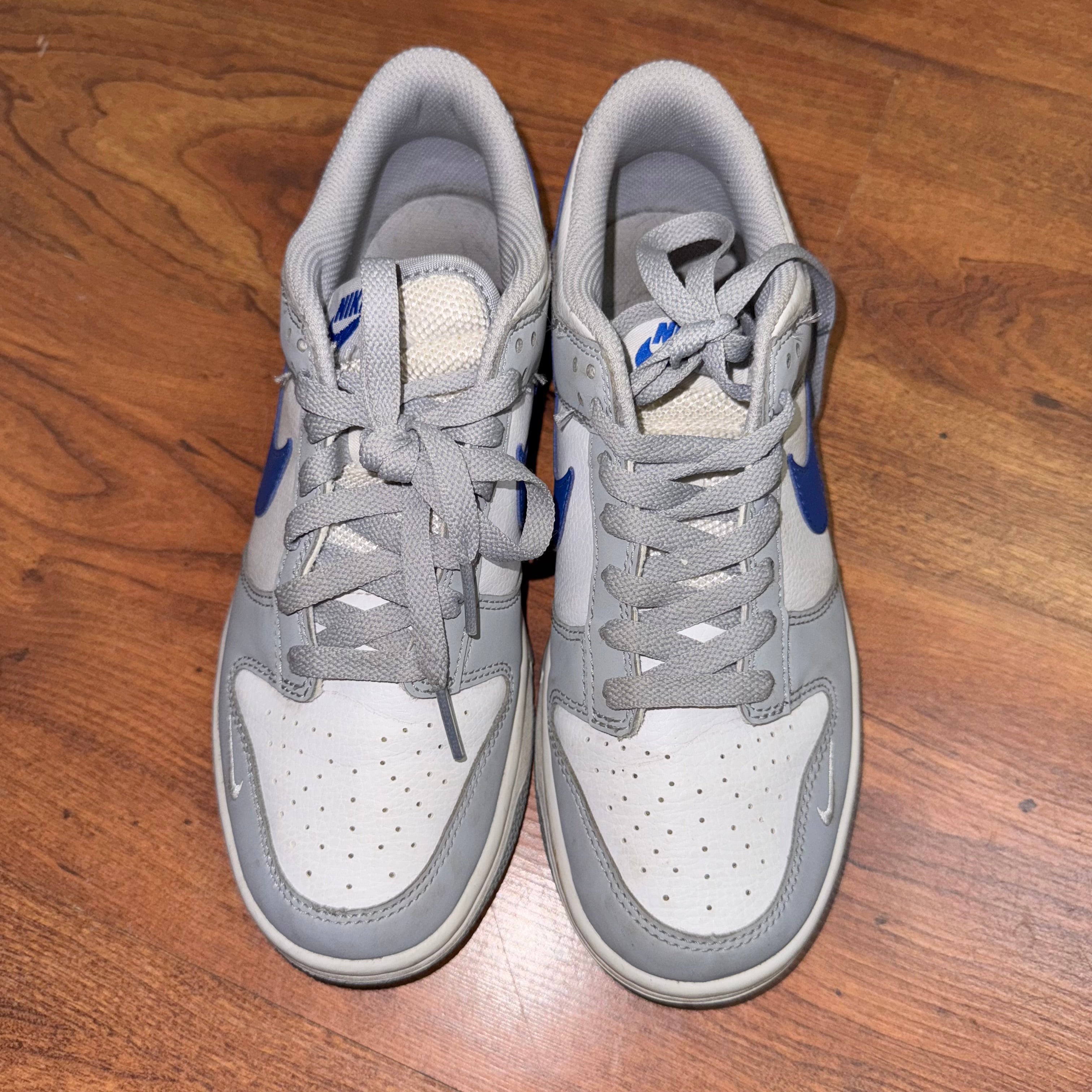 Size 6y Dunk Low "Wolf Grey Royal"