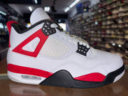 Size 8 Air Jordan 4 “Red Cement” Brand New