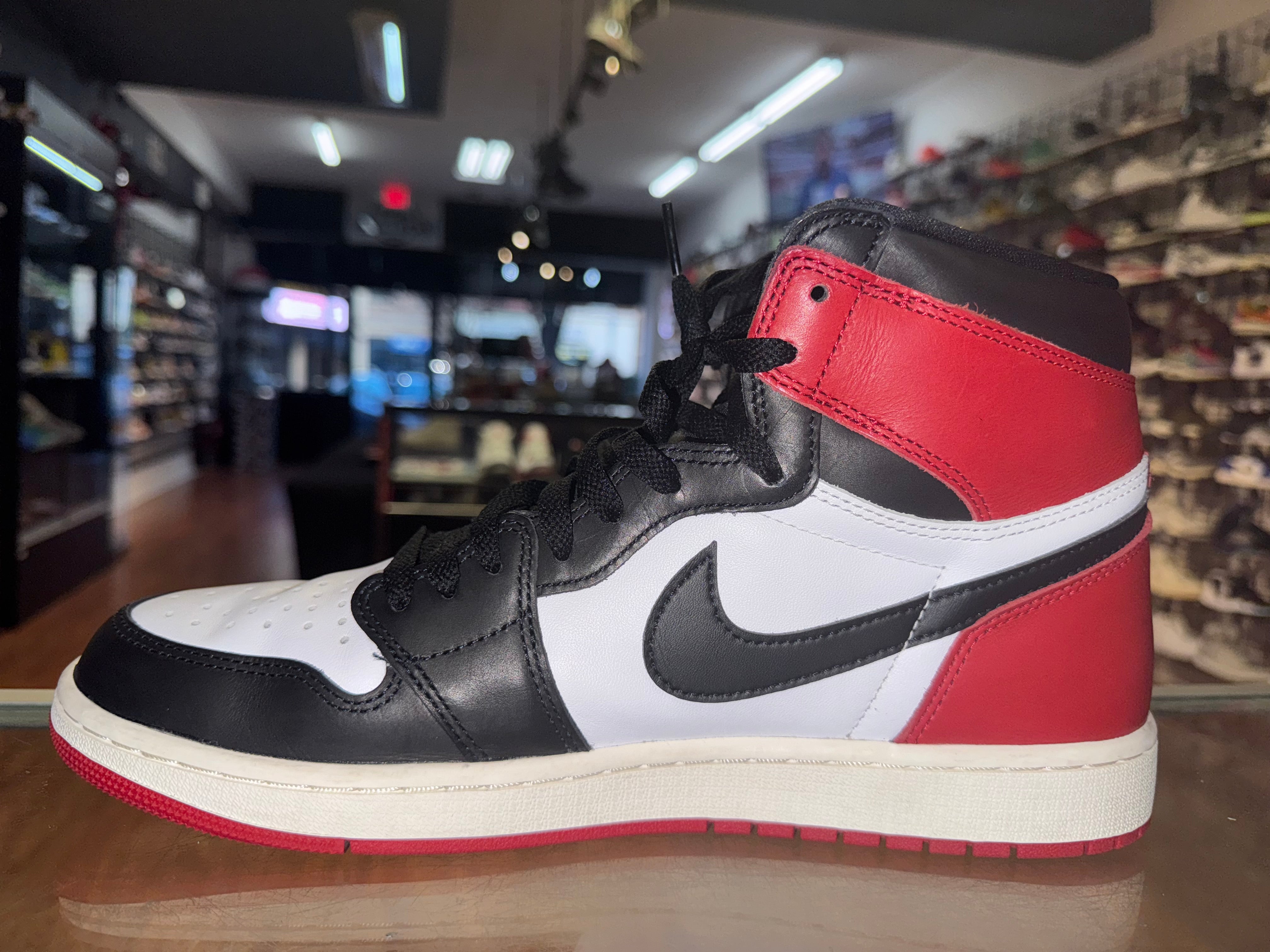 Size 12 Air Jordan 1 "Black Toe Reimagined"