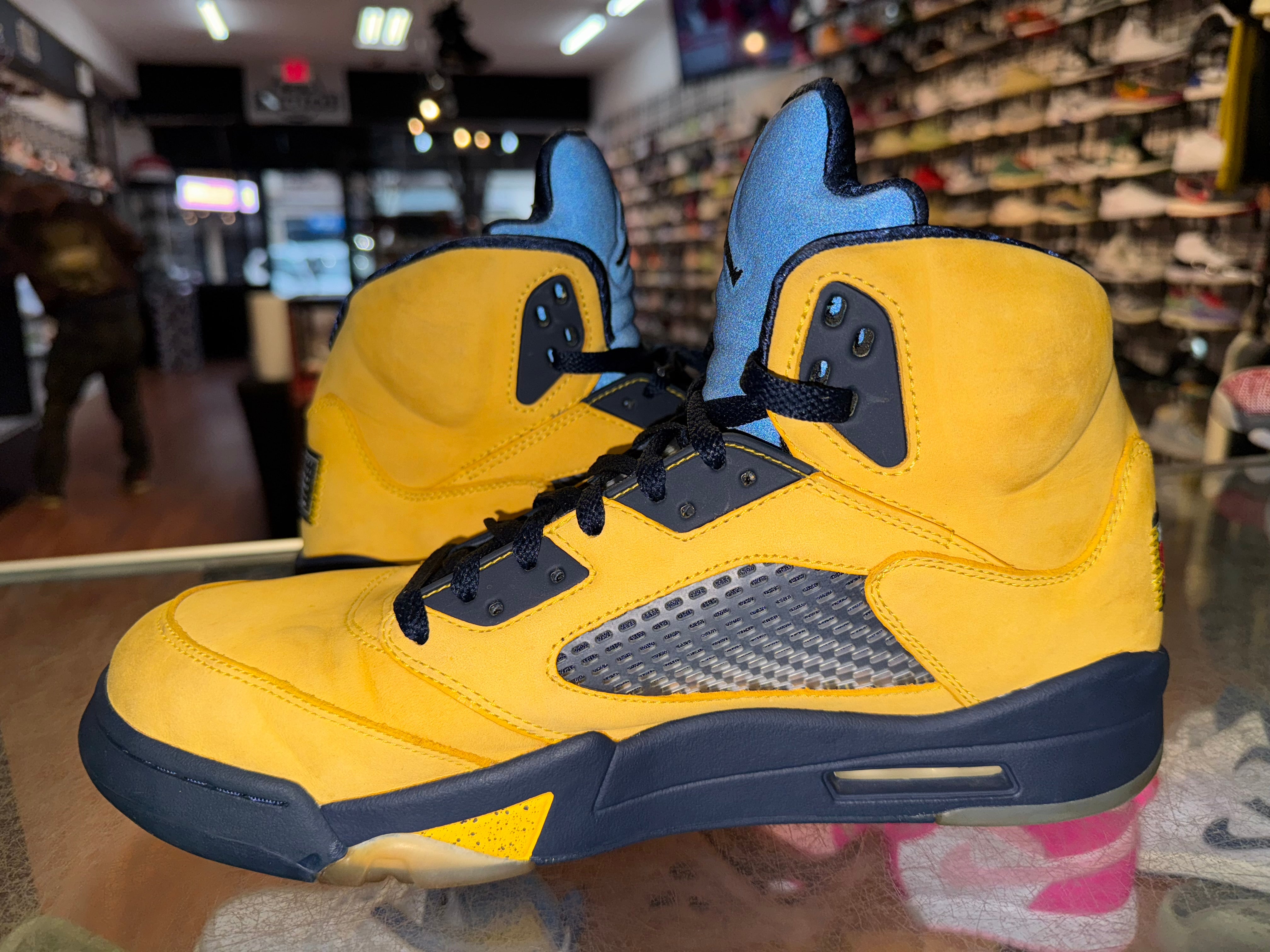 Size 12 Air Jordan 5 “Michigan”