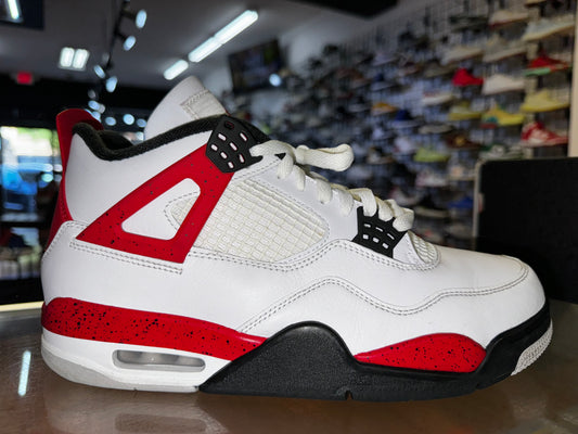 Size 9.5 Air Jordan 4 "Red Cement" (MAMO)
