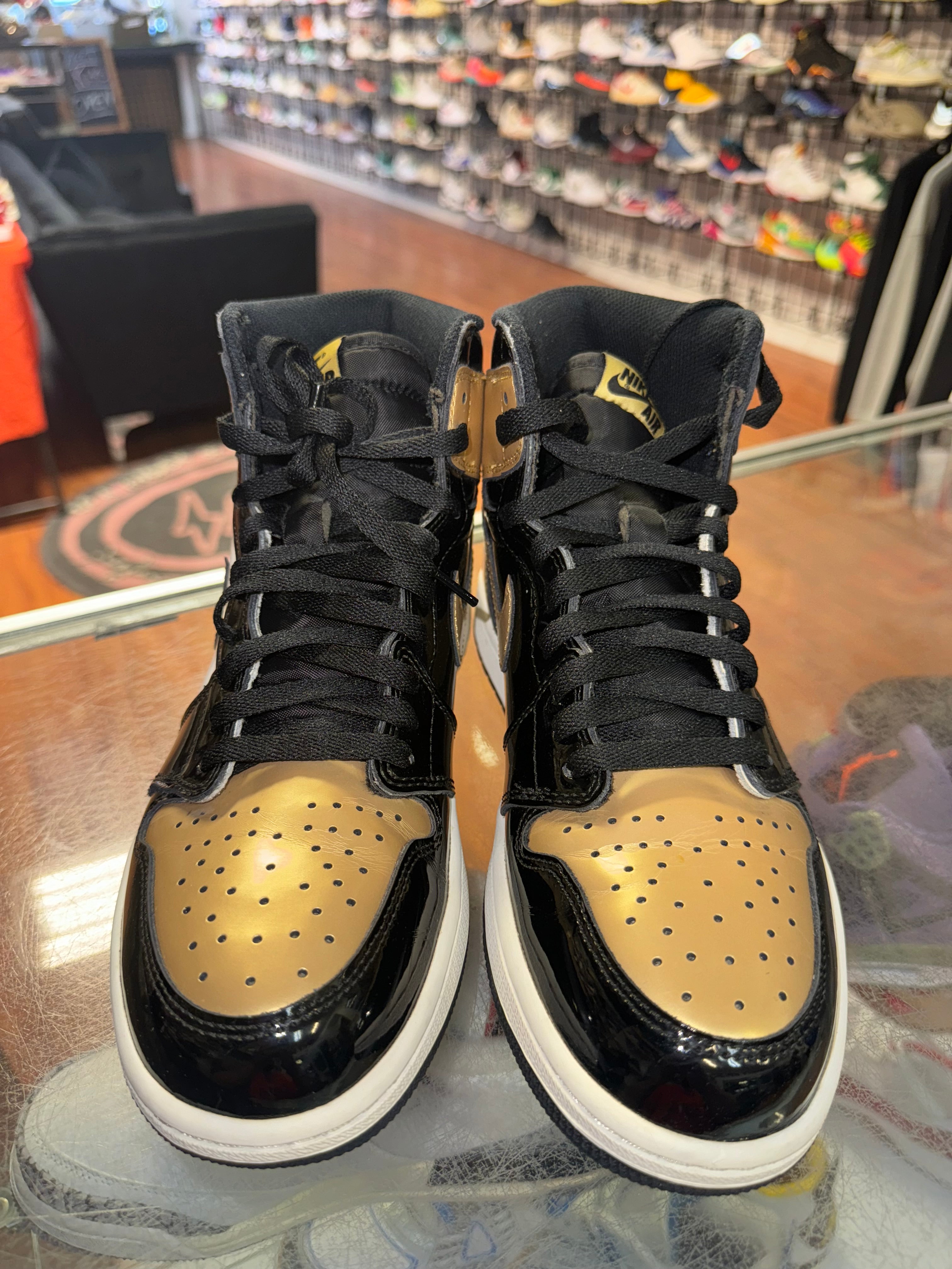 Size 9 Air Jordan 1 "Gold Toe"