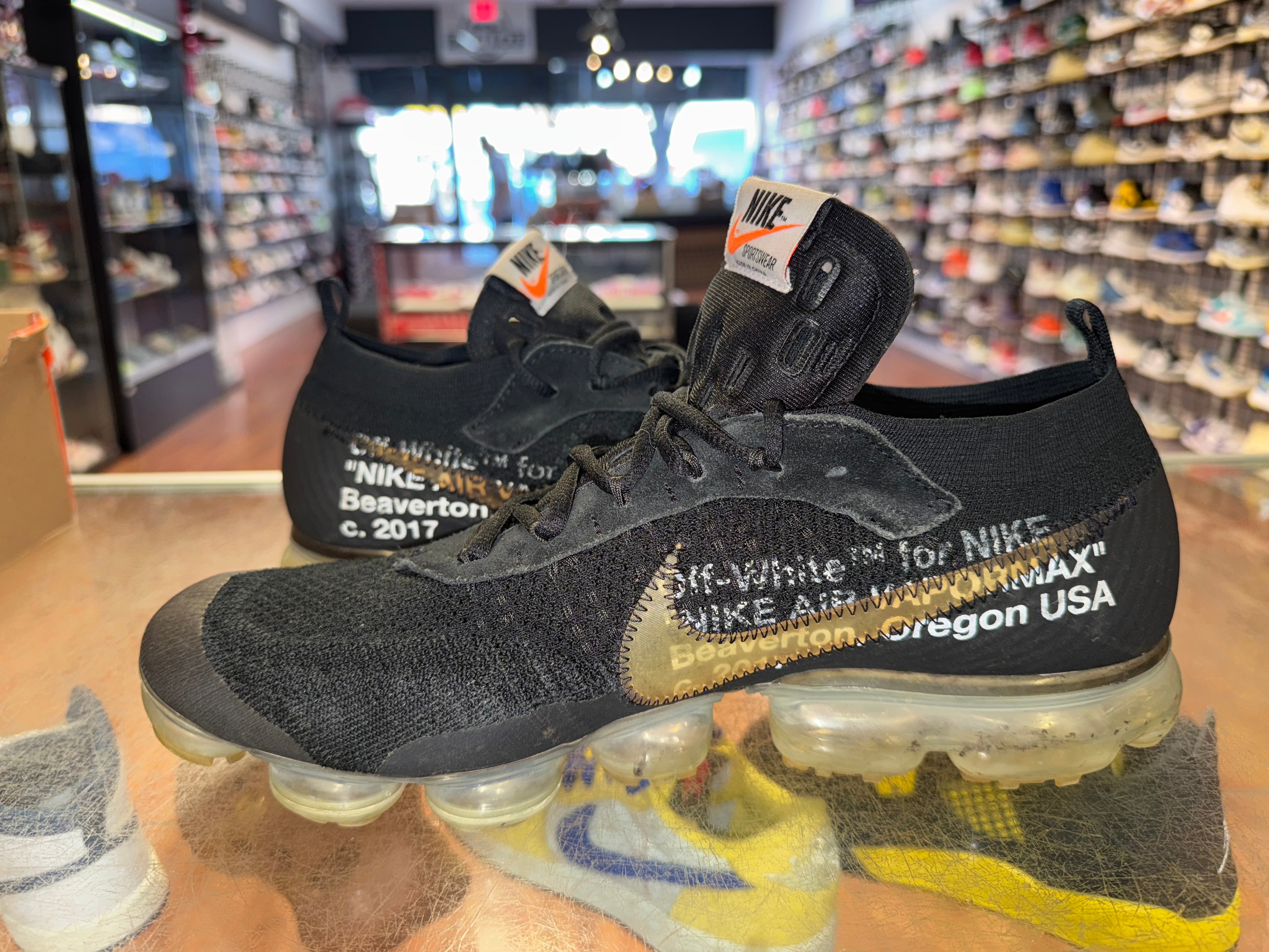 Size 13 Off-White VaporMax “Black”