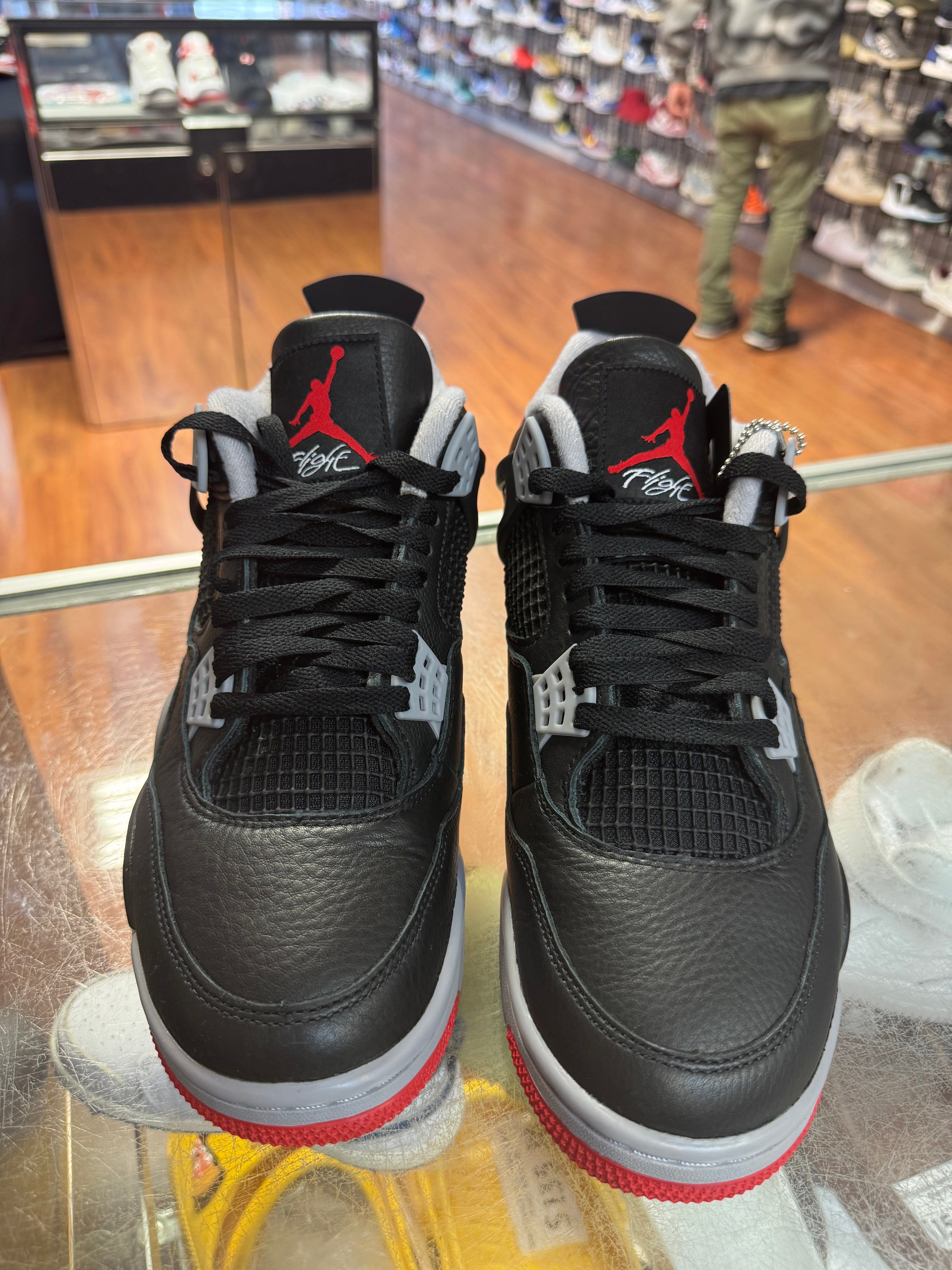 Size 9.5 Air Jordan 4 "Bred Reimagined"