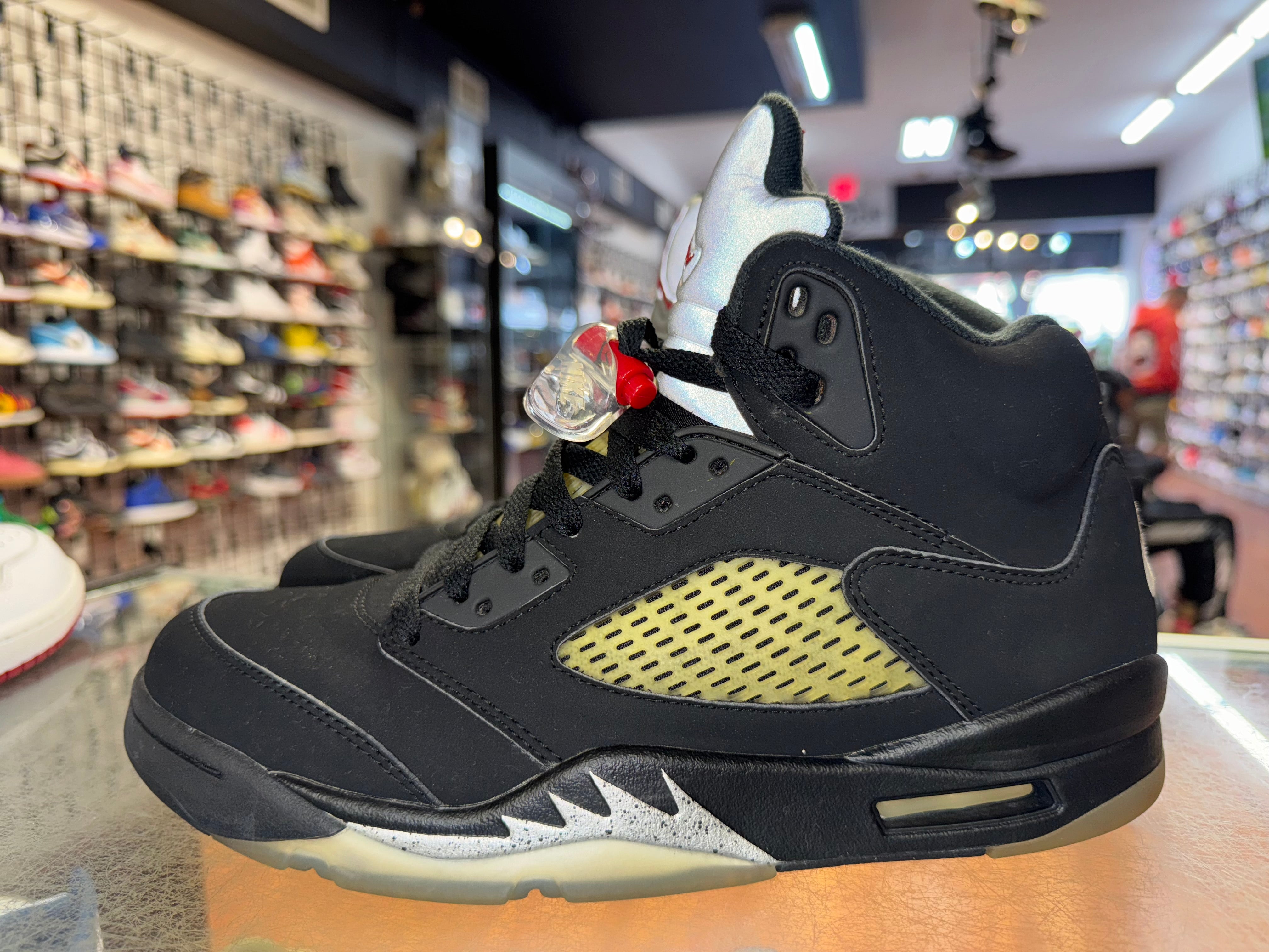 Size 8.5 Air Jordan 5 “Metallic”