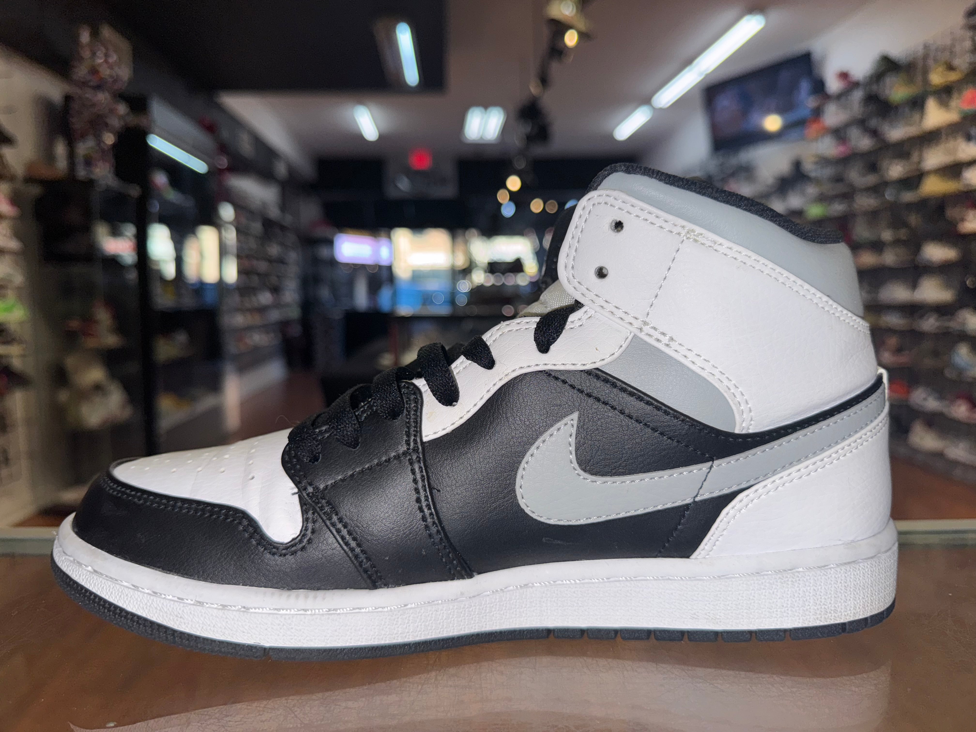 Size 8.5 Air Jordan 1 Mid "White Shadow"