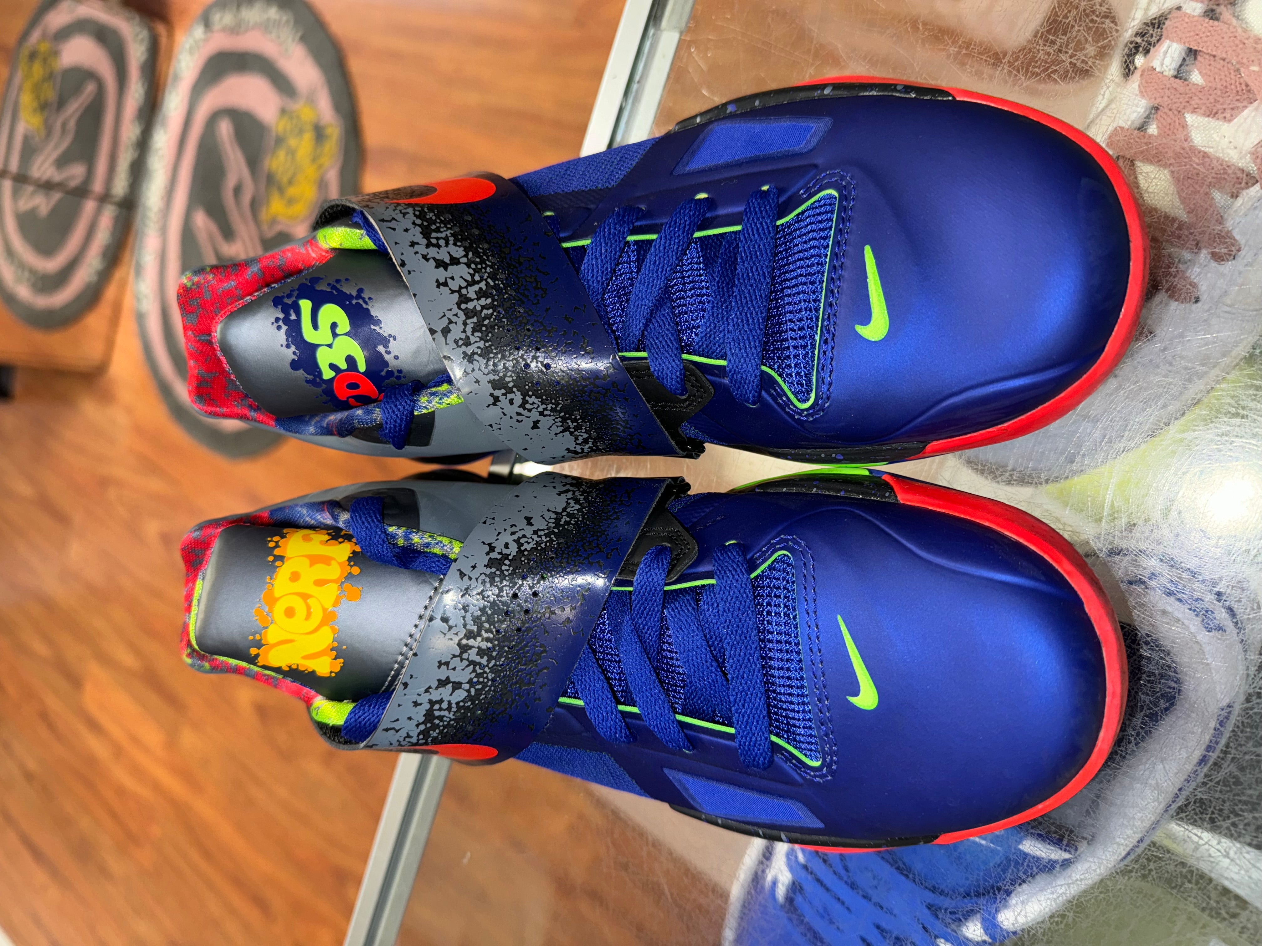 Size 7 Nike KD 4 “Nerf”