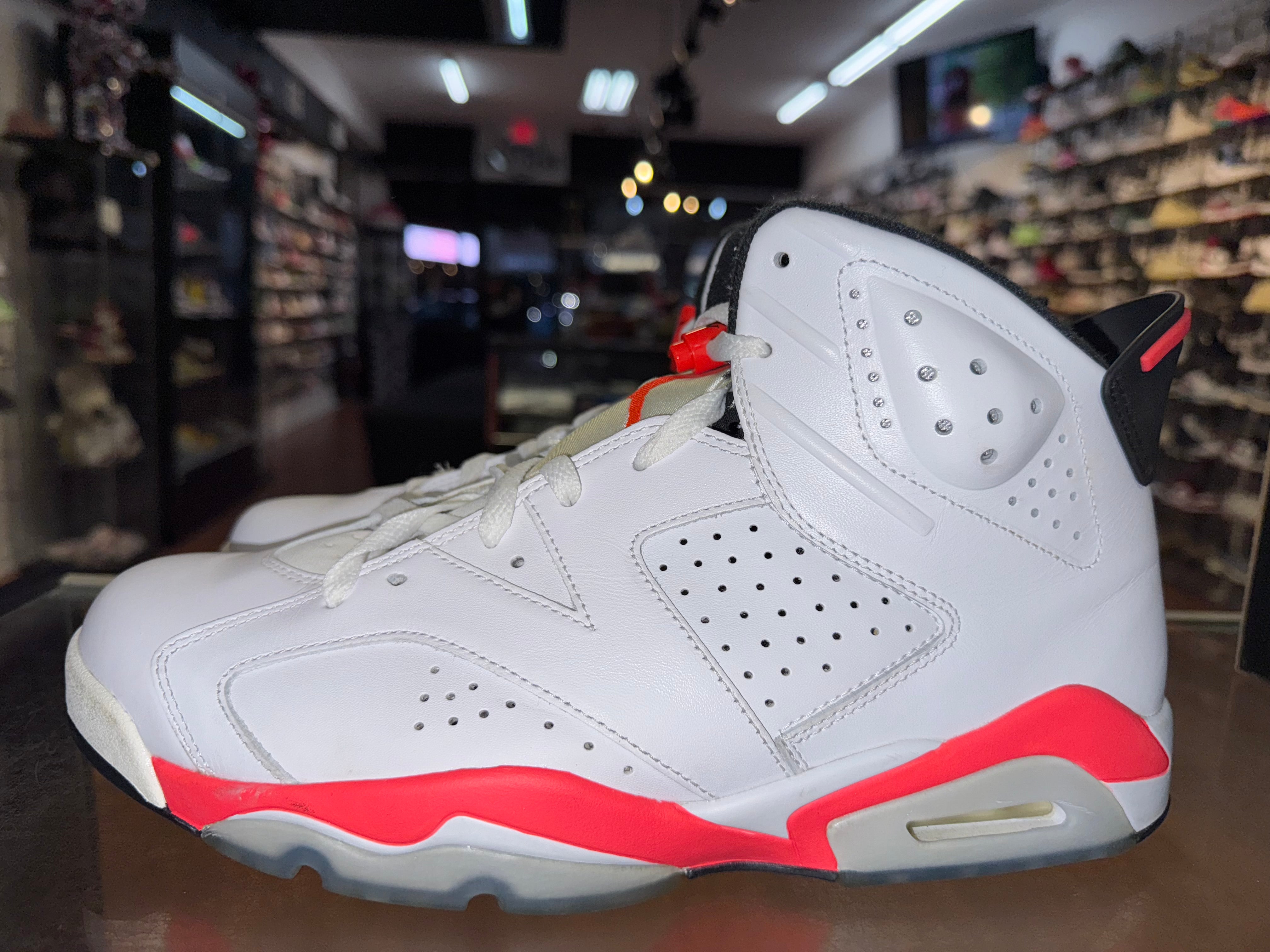 Size 11 Air Jordan 6 "White Infrared"