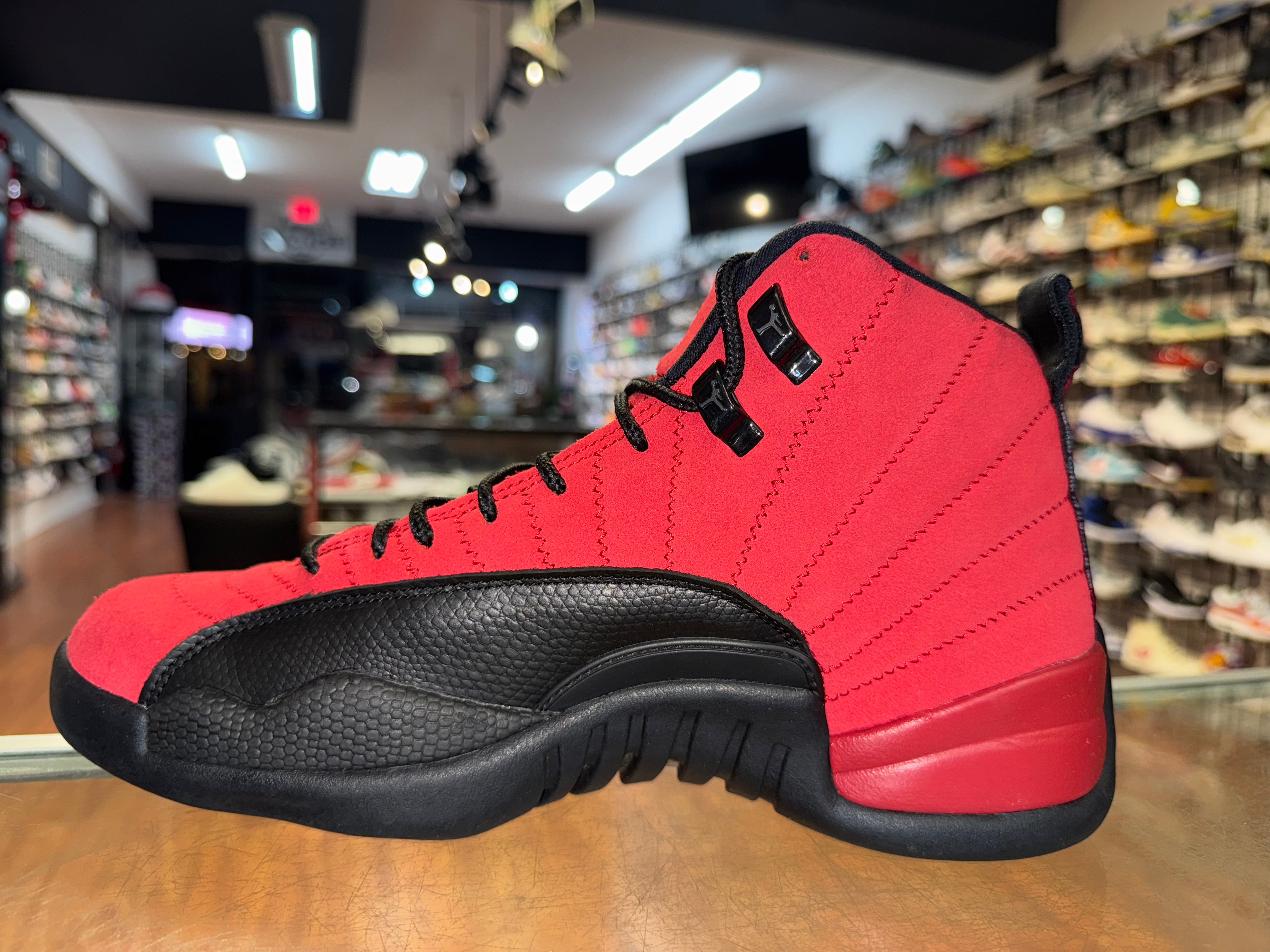 Size 9 Air Jordan 12 "Reverse Flu Game"