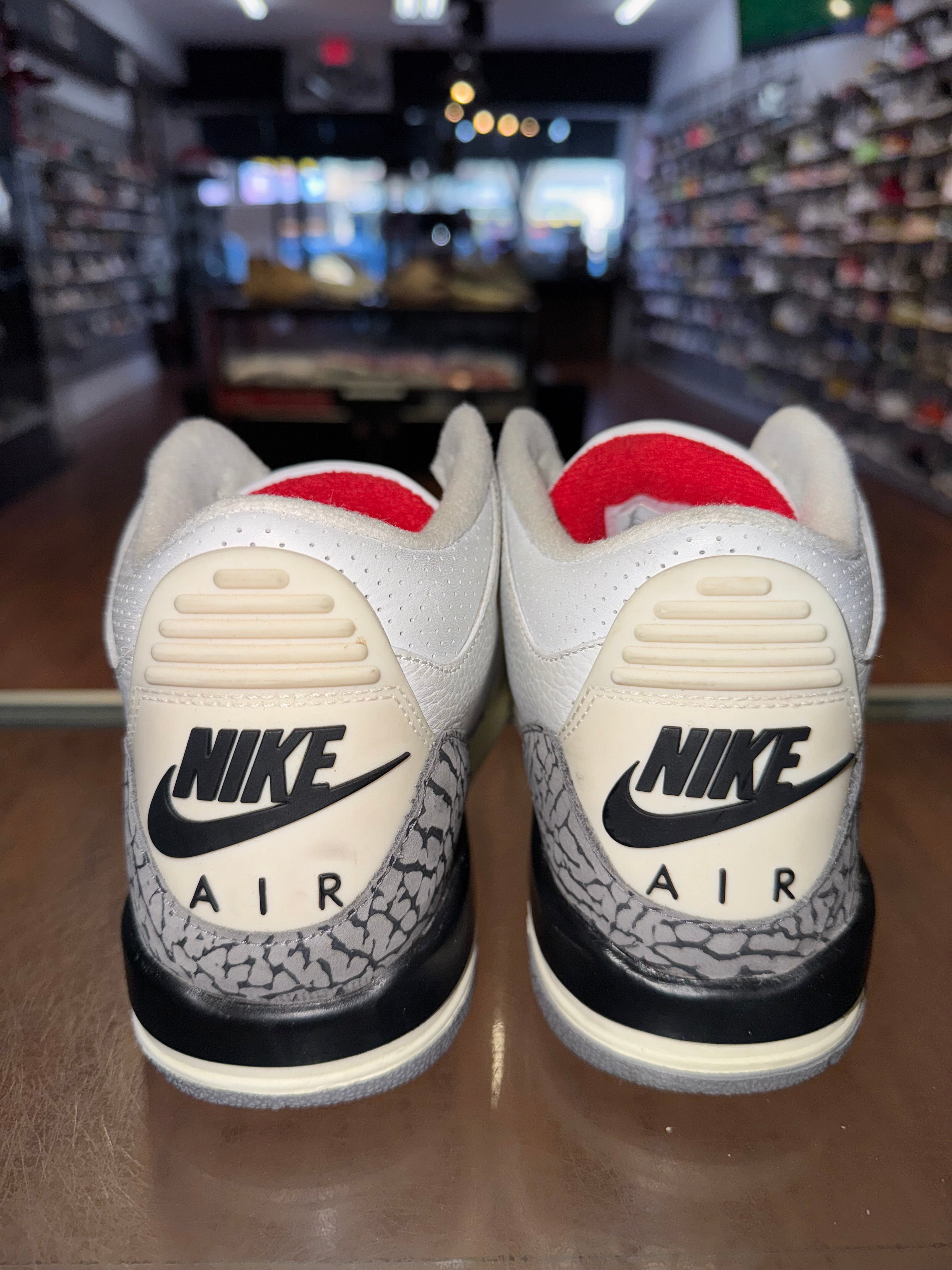 Size 7y Air Jordan 3 "White Cement Reimagined"