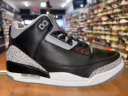 Size 9 Air Jordan 3 "Black Cement" 2024