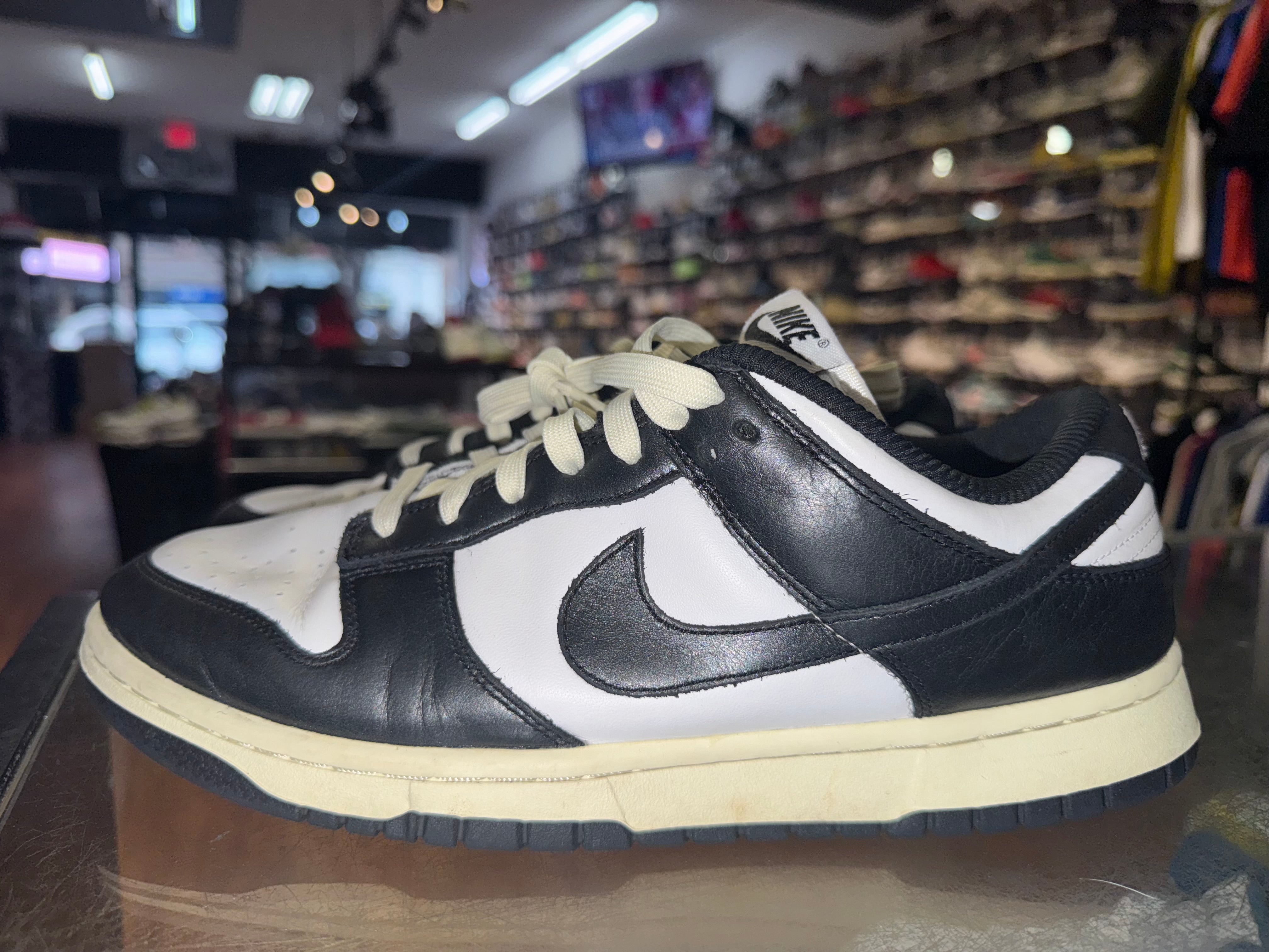 Size 9.5 (11W) Dunk Low "Vintage Panda"