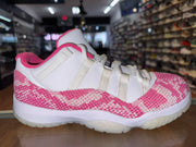 Size 7.5 (9W) Air Jordan 11 Low "Pink Snakeskin"