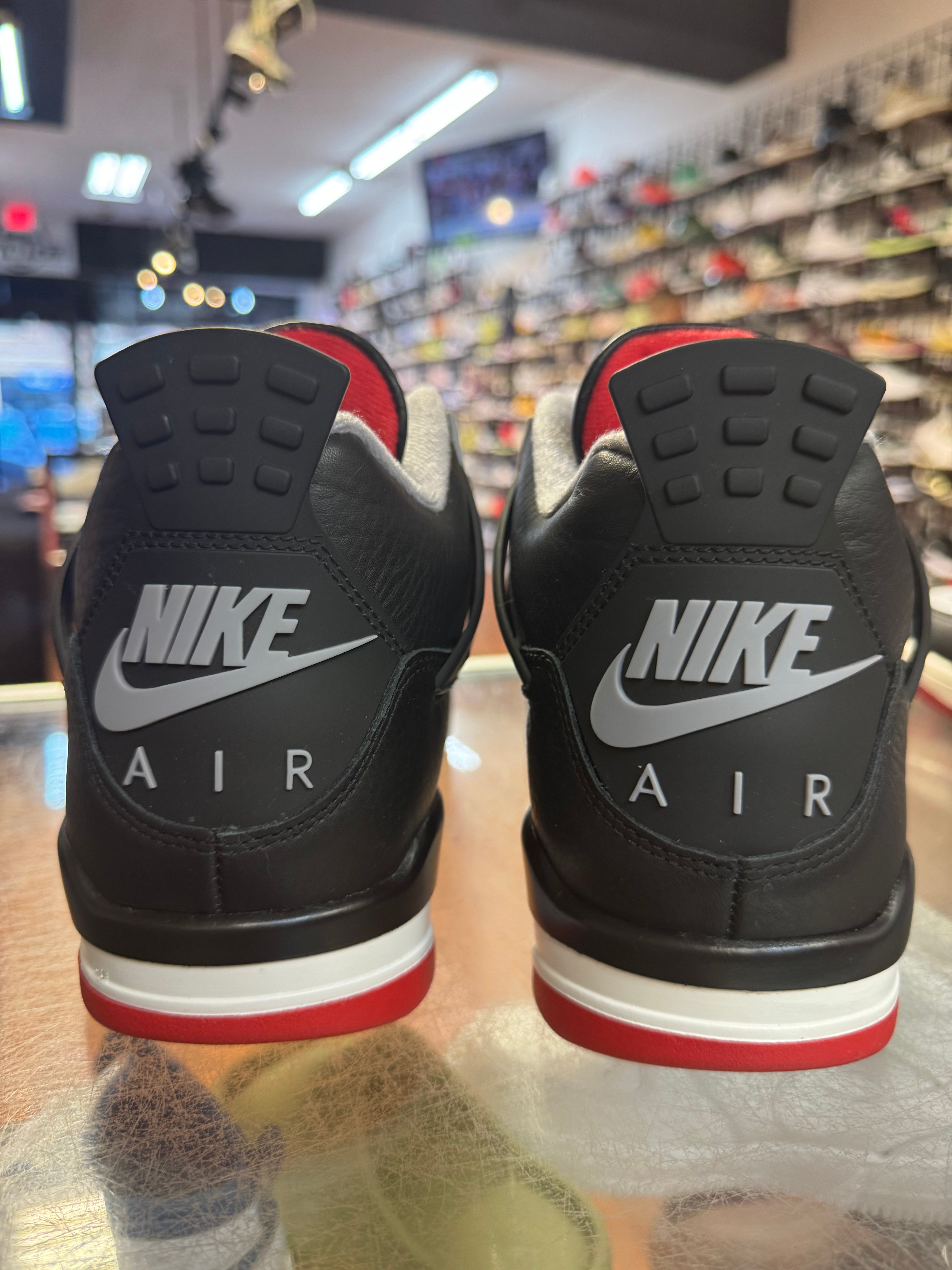 Size 9.5 Air Jordan 4 "Bred Reimagined"