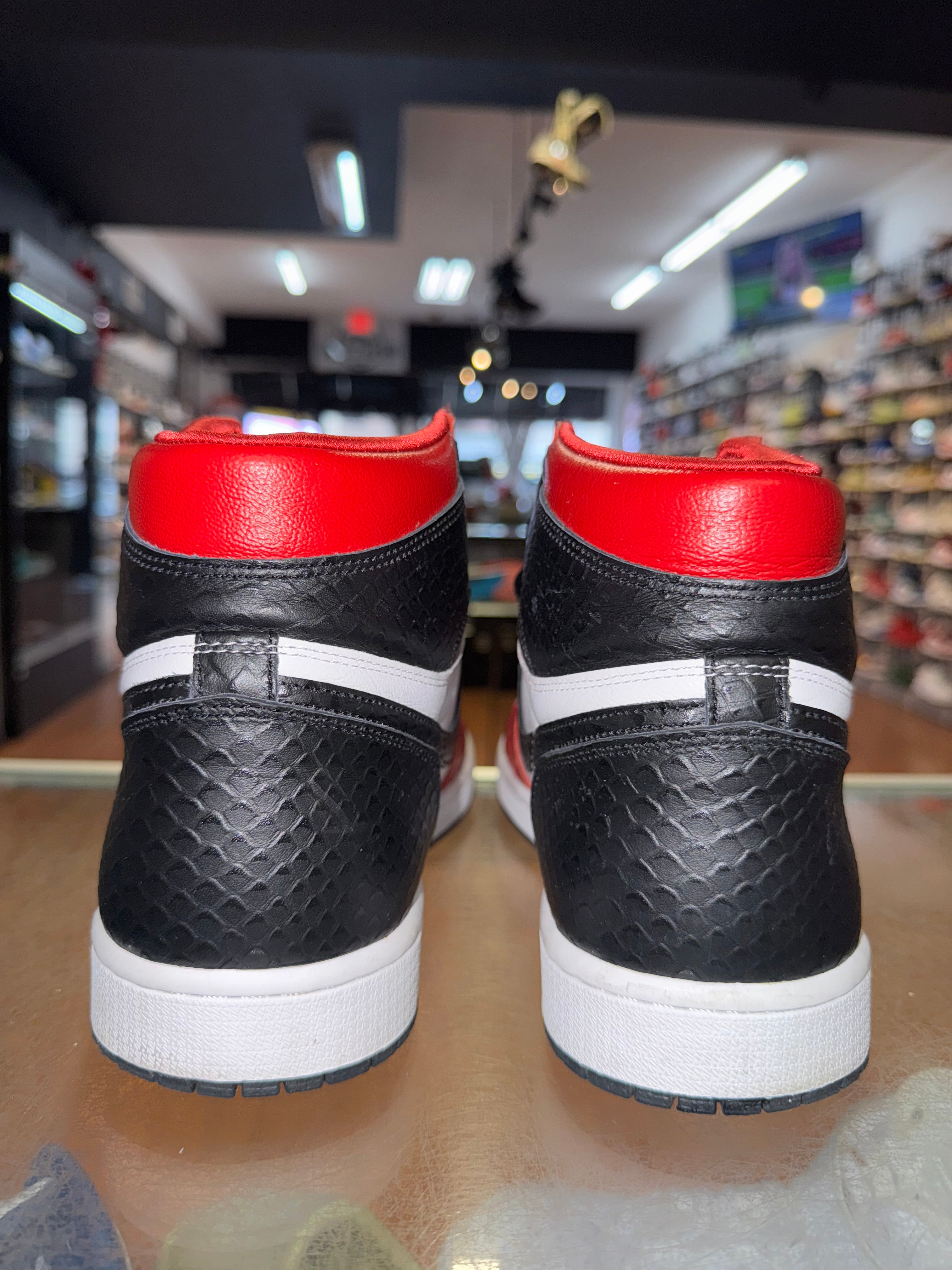 Size 10 (11.5W) Air Jordan 1 "Satin Snake Chicago"