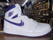 Size 9.5 (11W) Air Jordan 1 “Metallic Purple” Brand New