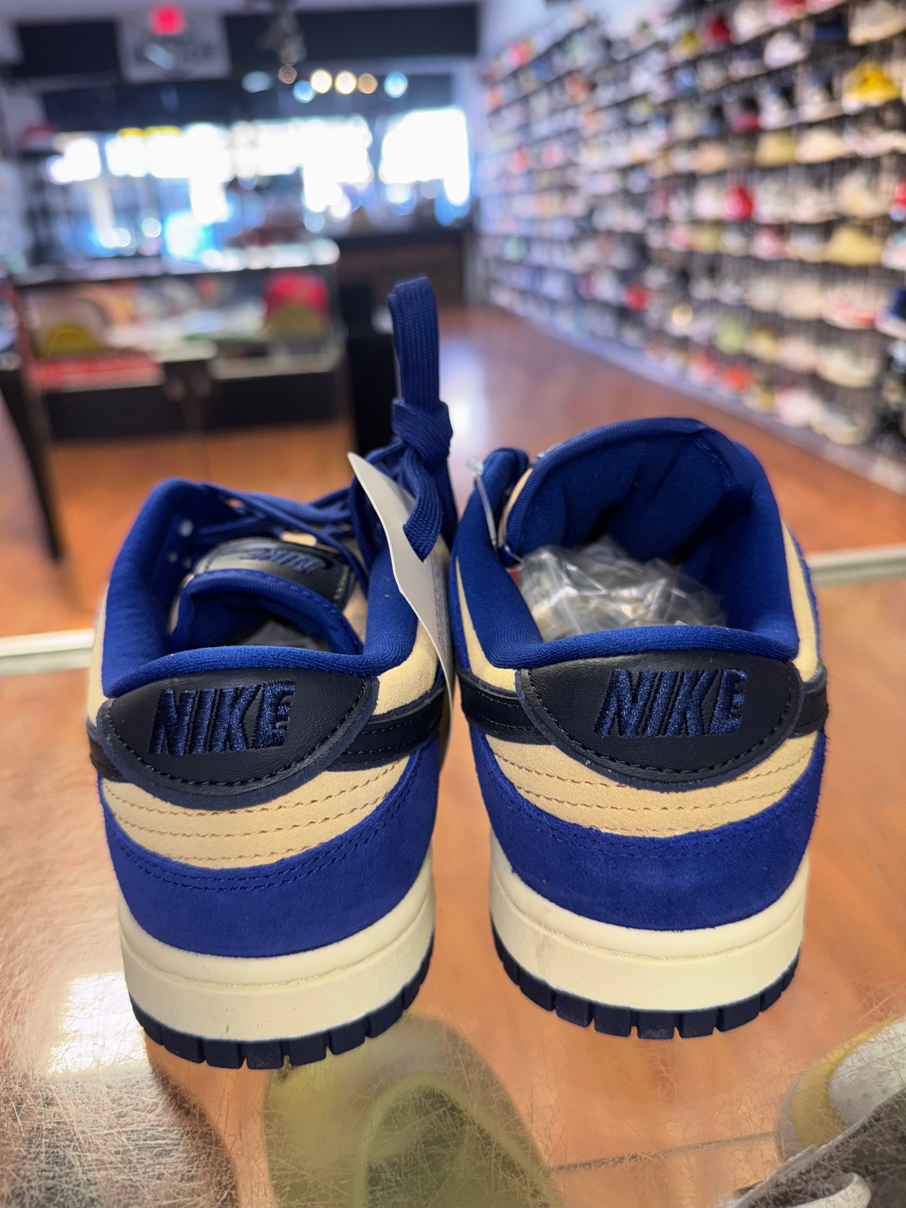 Size 4.5 (6W) Dunk Low LX “Blue Suede” Brand New