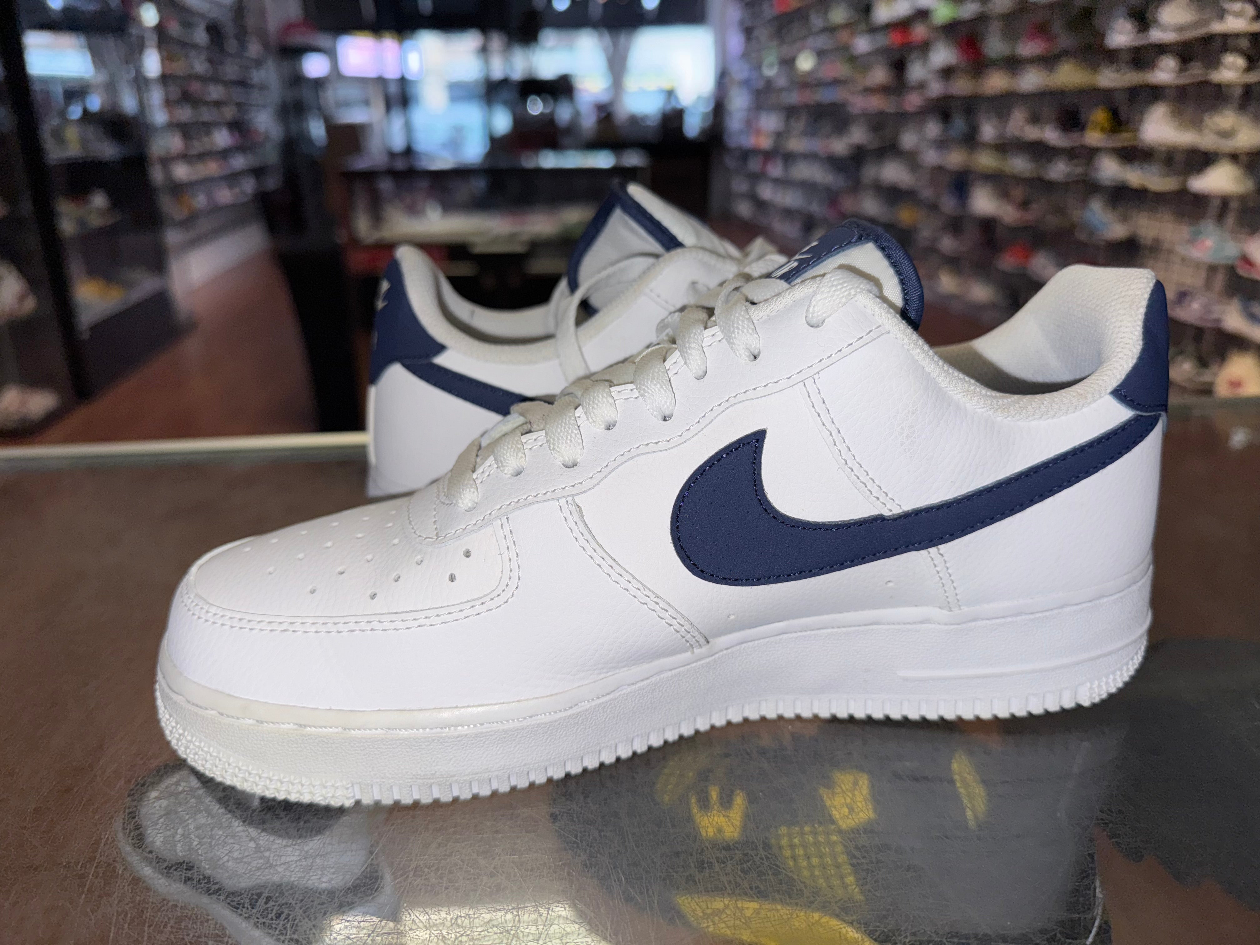 Size 8 Air Force 1 "White Navy"