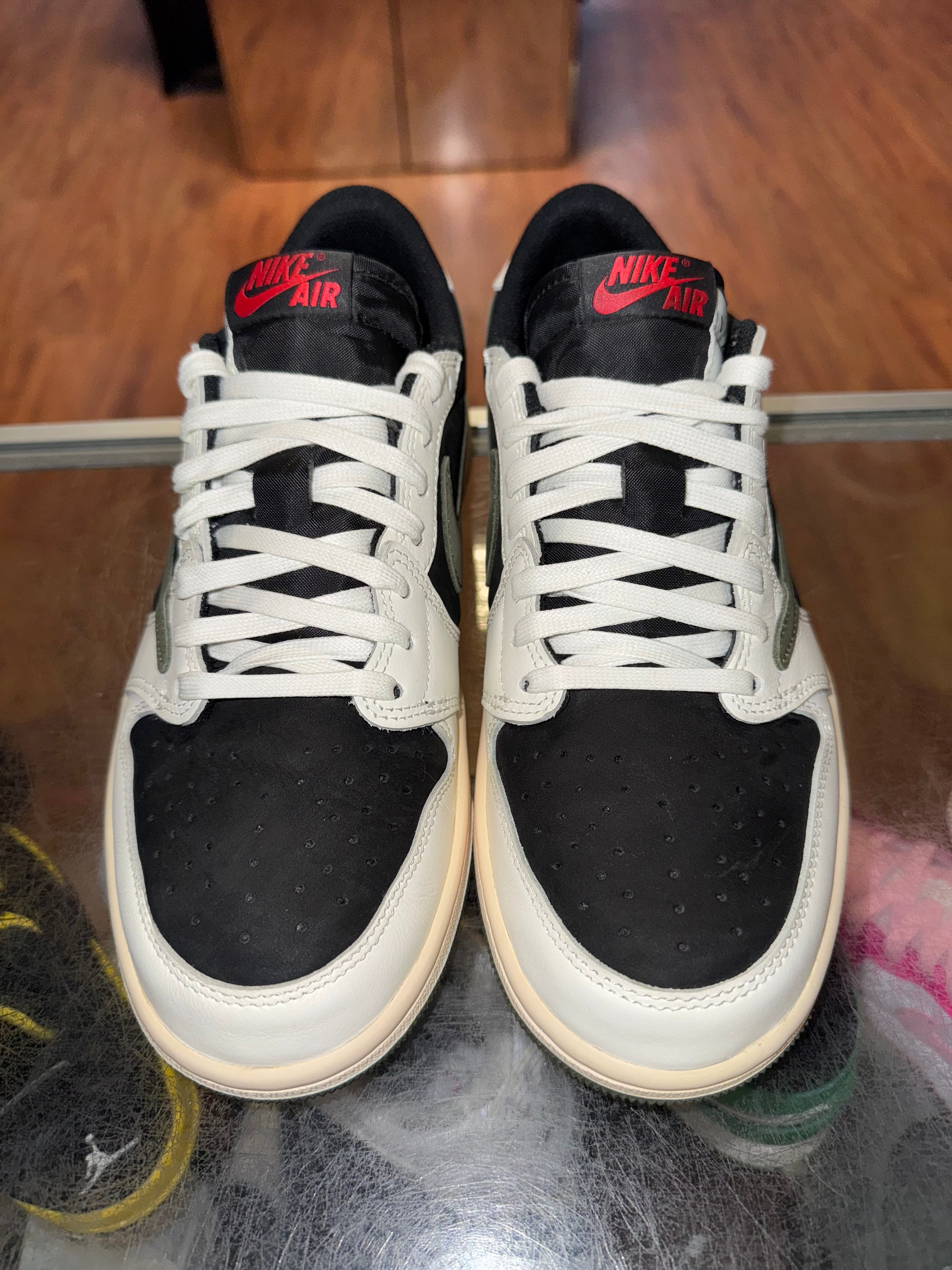 Size 7.5 (9W) Air Jordan 1 Low Travis Scott "Olive"