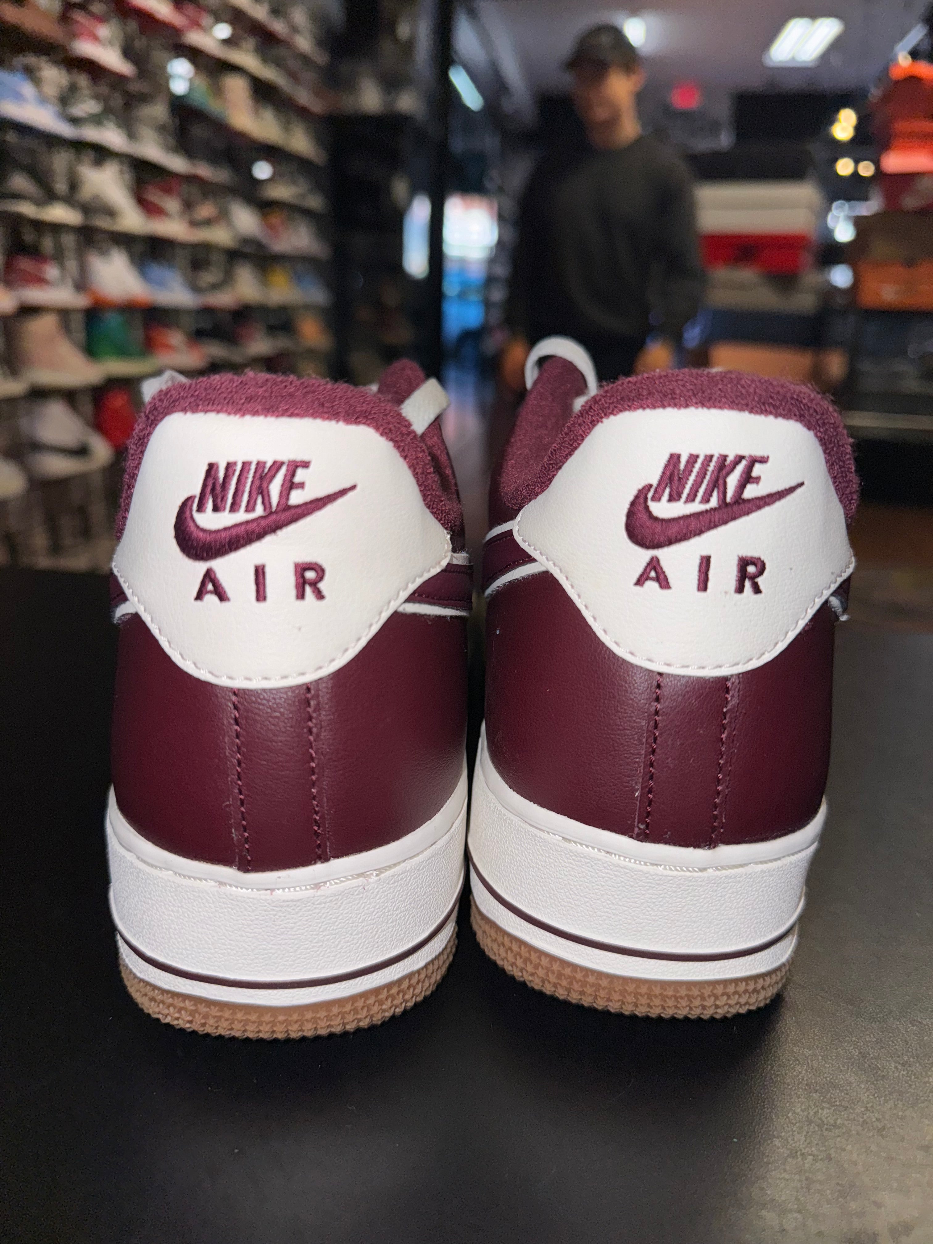 Size 12 Air Force 1 College Pack “Maroon” Brand New