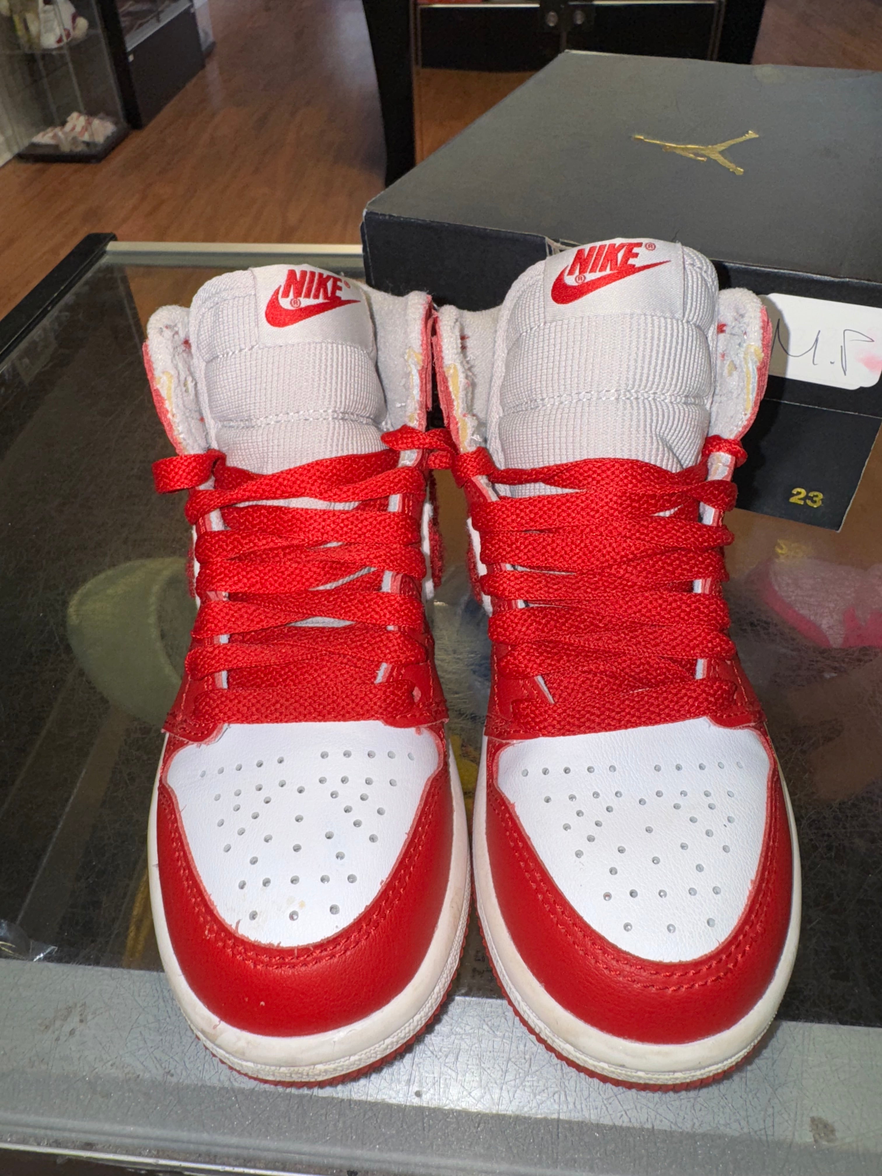 Size 11c Air Jordan 1 “Varsity Red” (PS)