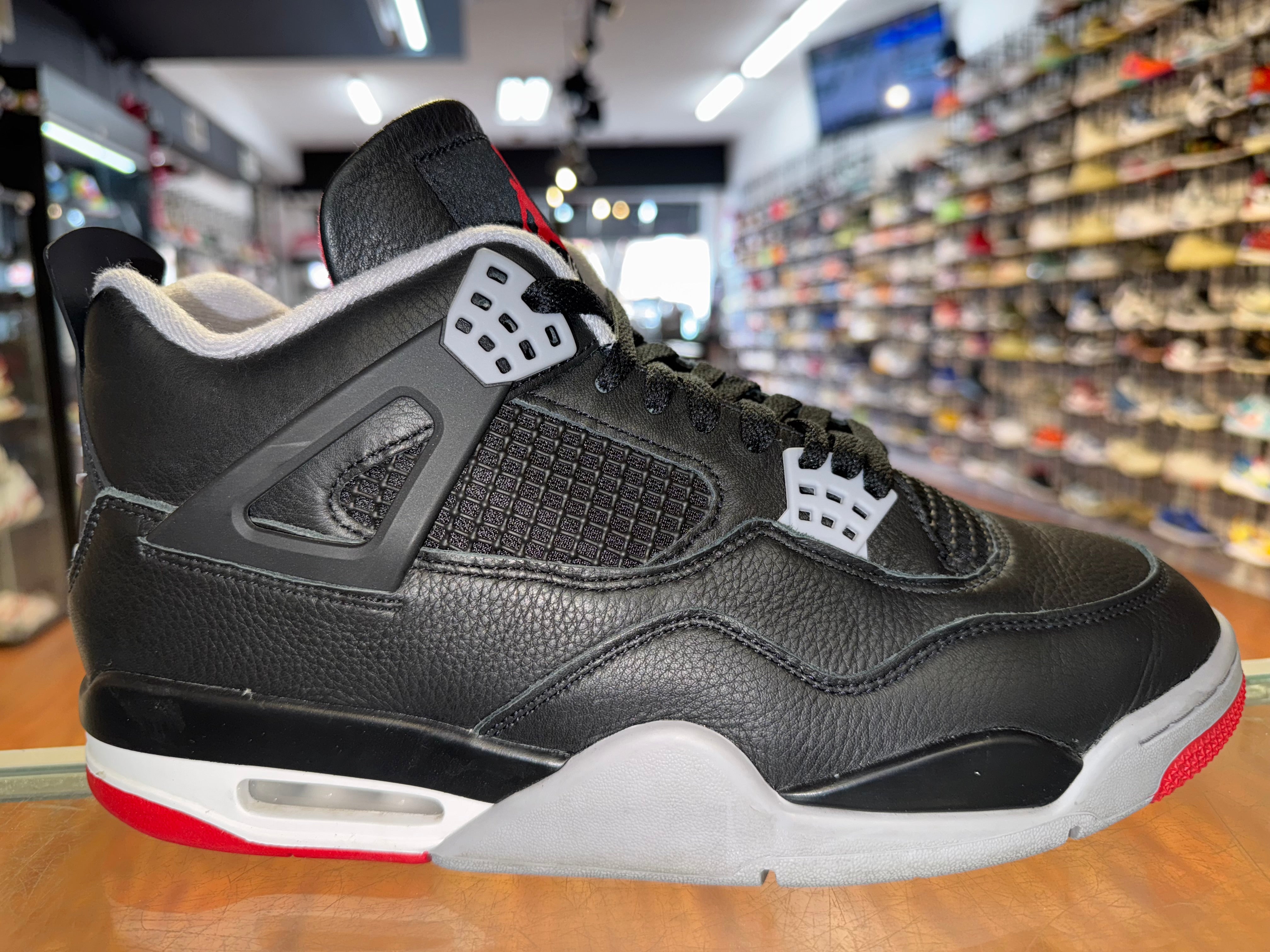 Size 11.5 Air Jordan 4 "Bred Reimagined"