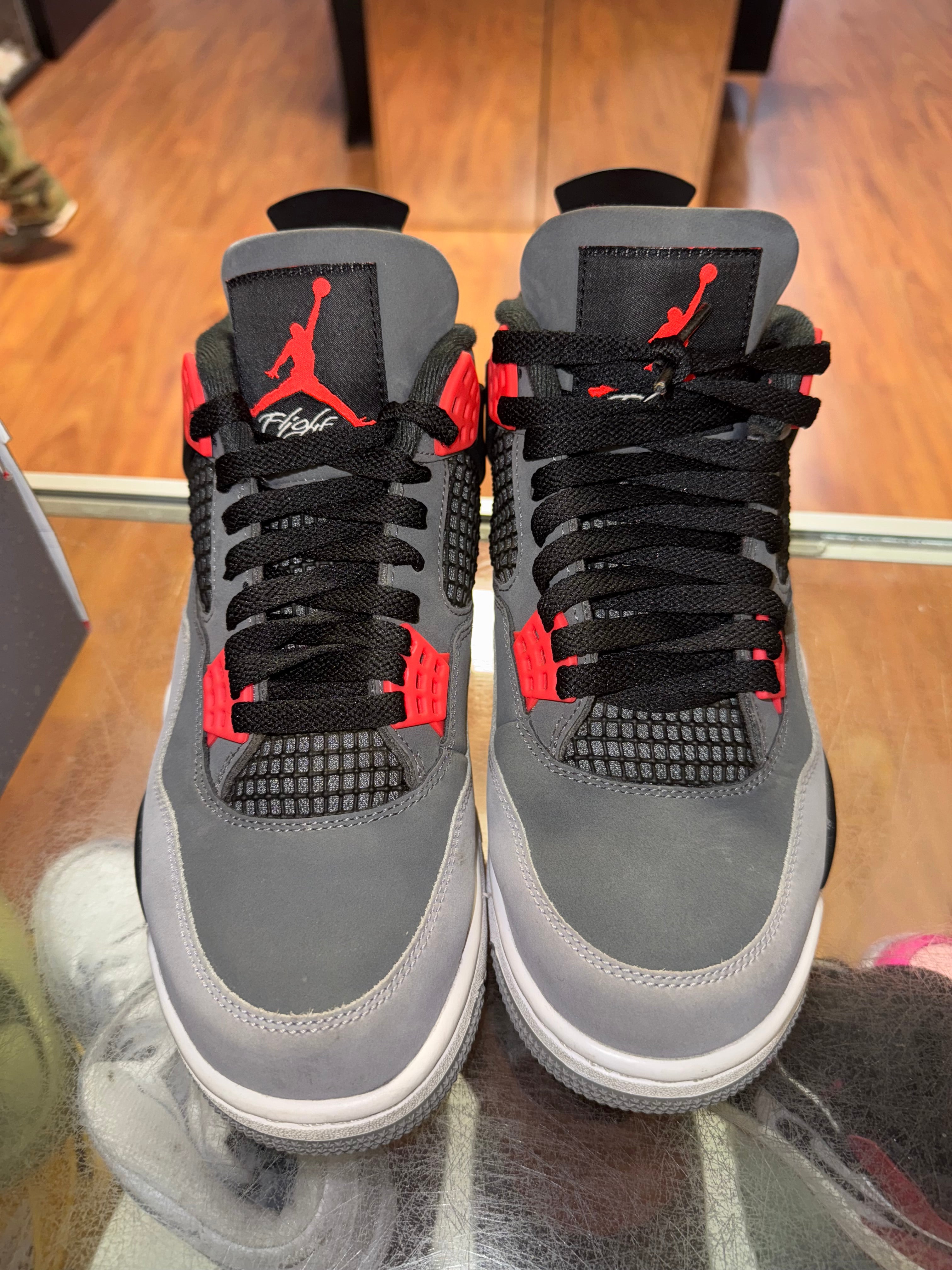 Size 9 Air Jordan 4 "Infrared"