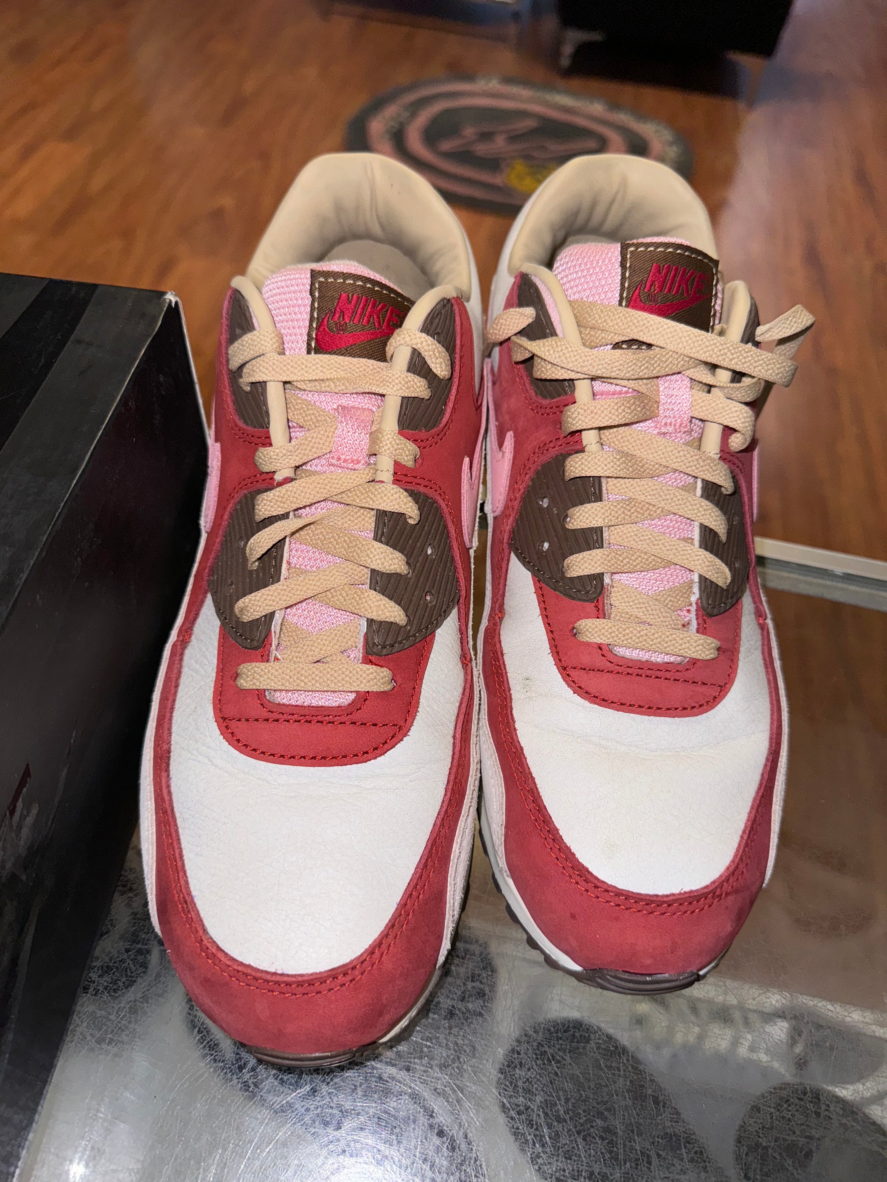 Size 11.5 Air Max 90 “Bacon” 2021