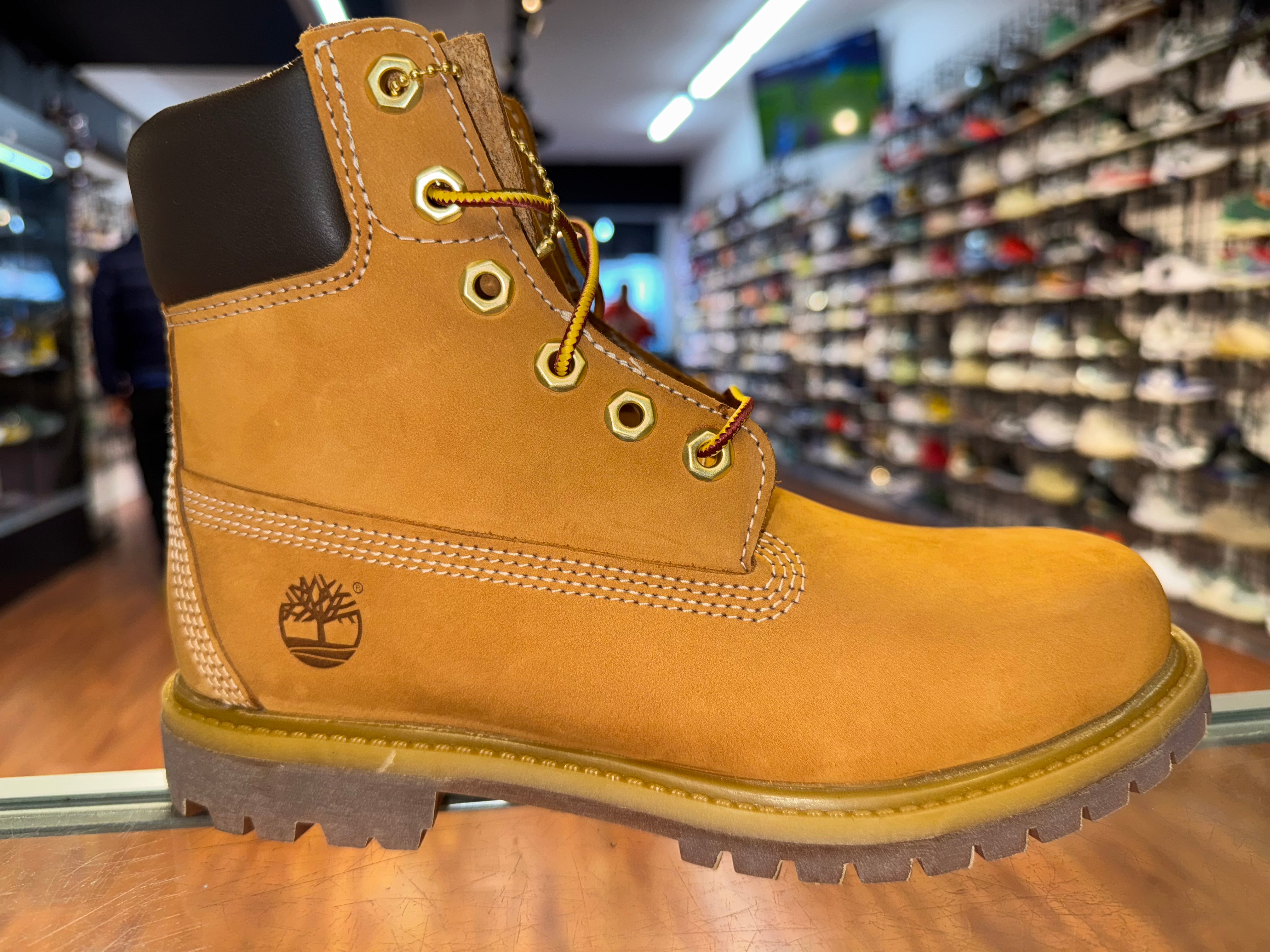 Size 7 Timberland 6 Inch Premium Boot “Wheat” Brand New