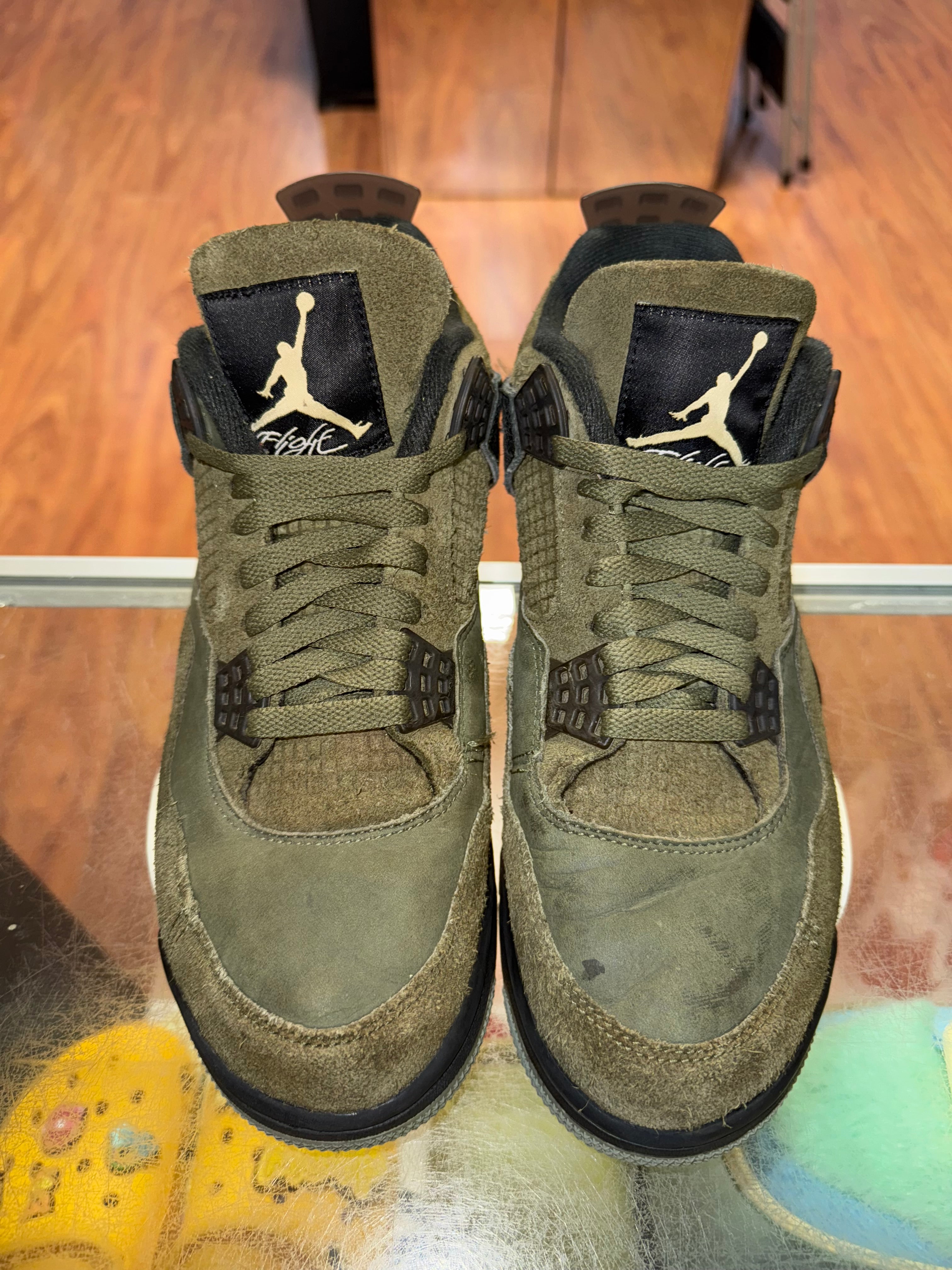 Size 9 Air Jordan 4 “Craft Olive”