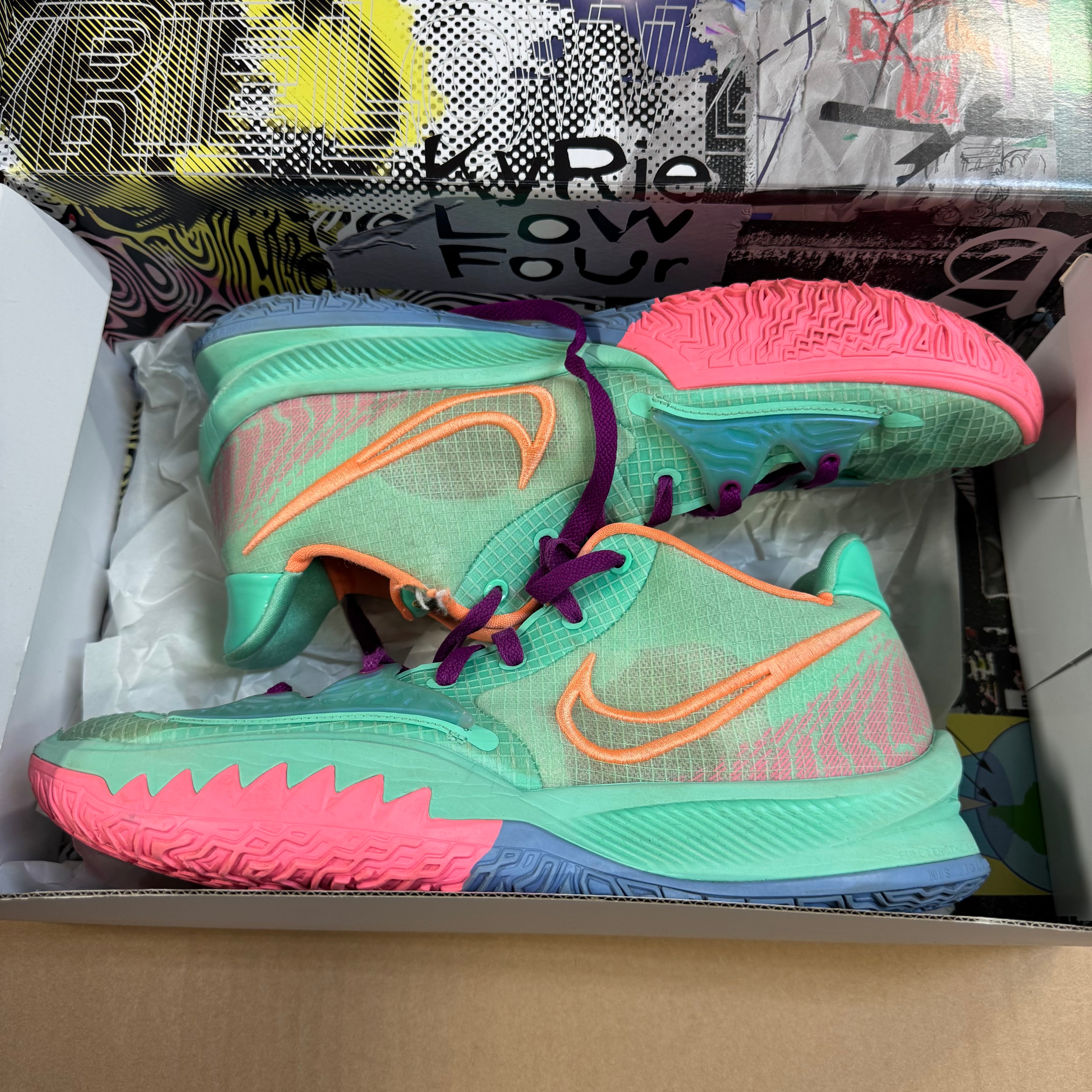 Size 13 Kyrie 4 Low "Keep Sue Fresh"